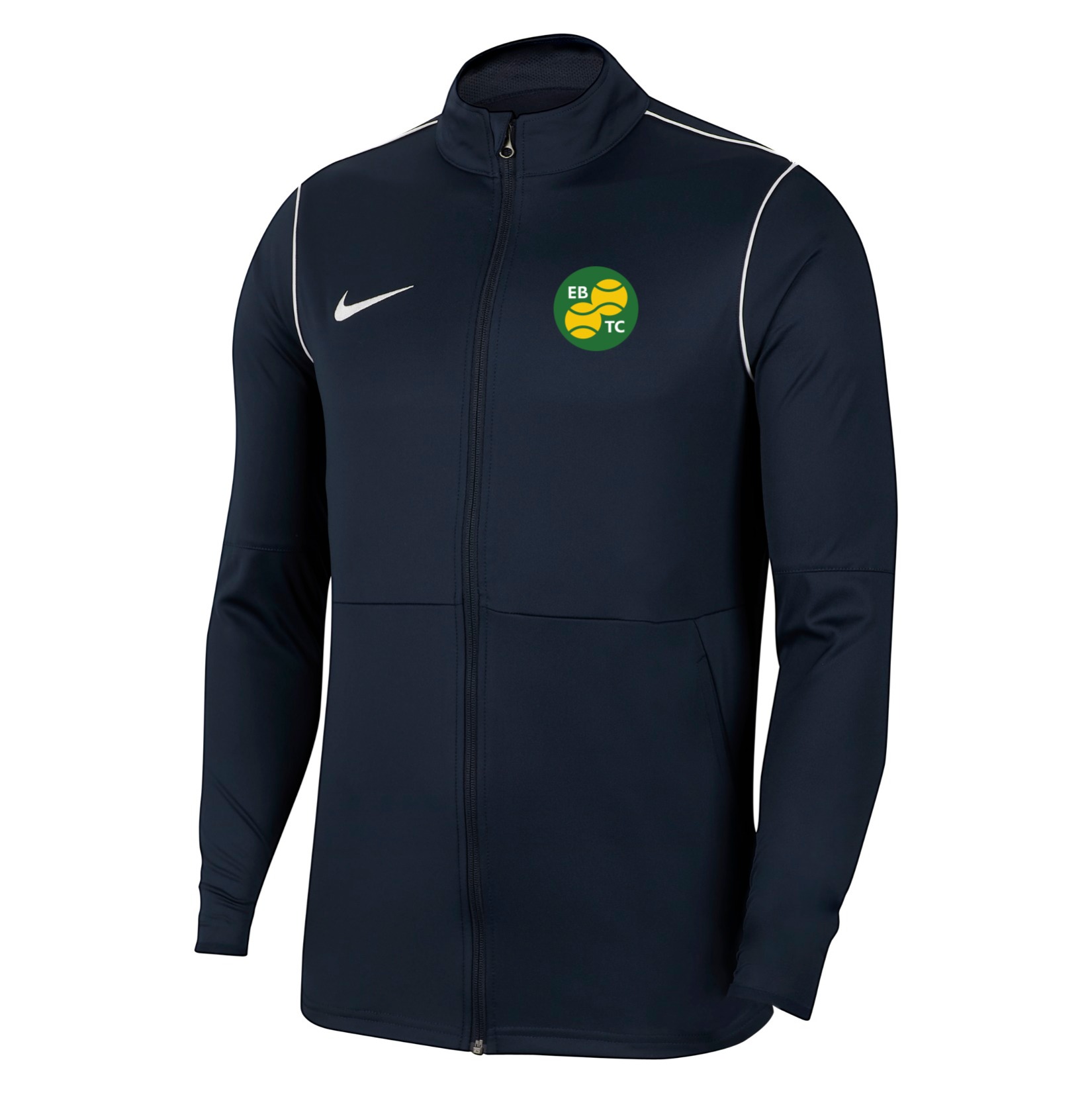 Nike Dri-FIT Park 20 Knitted Track Jacket - Obsidian/White/White