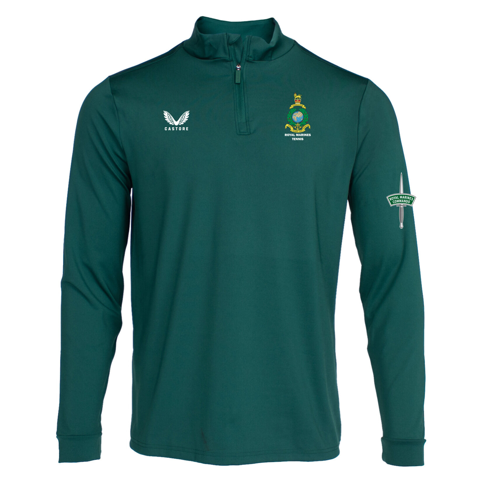 Castore Quarter Zip Midlayer - Green