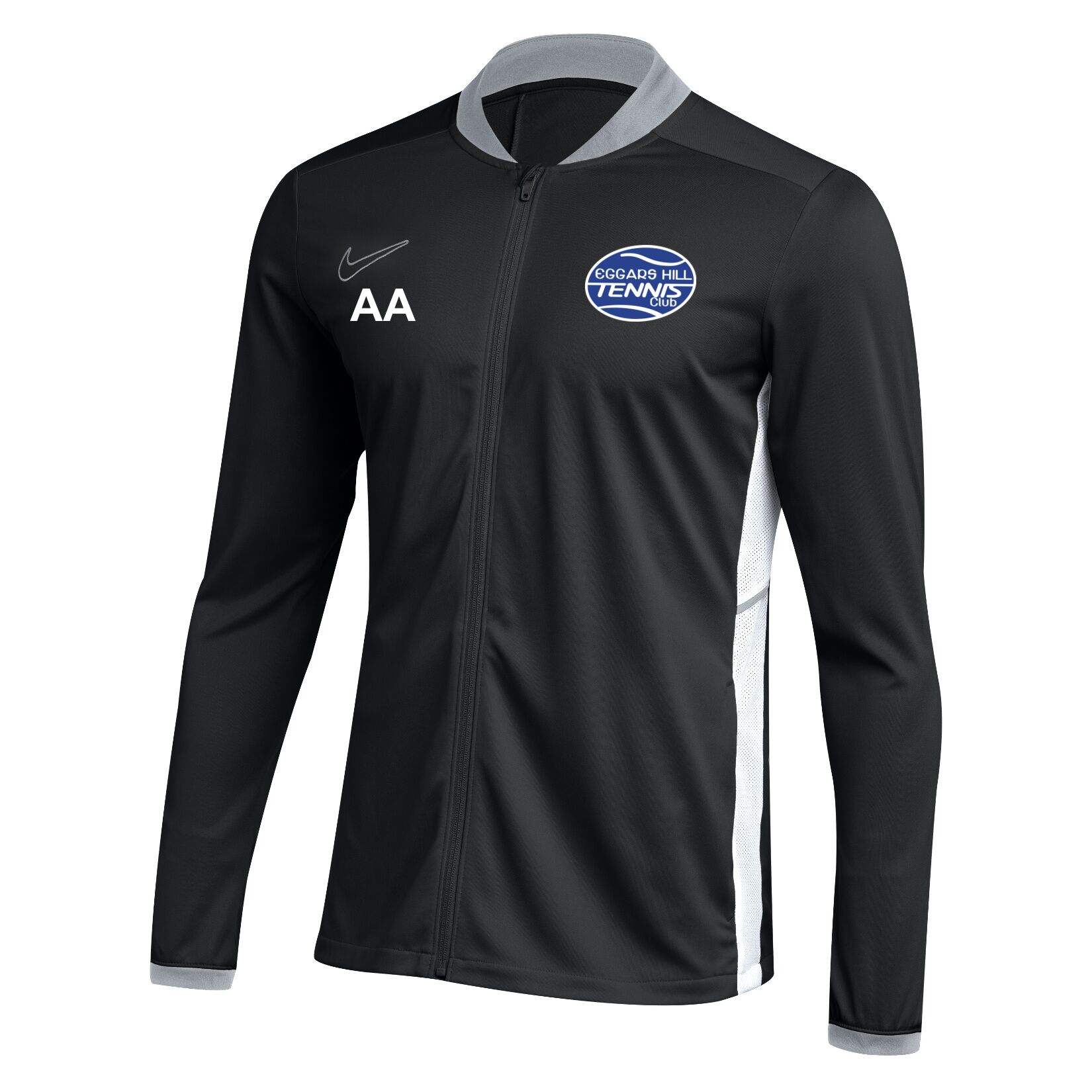 Nike Dri-FIT Academy 25 Knit Track Jacket (W) - Black/White/White