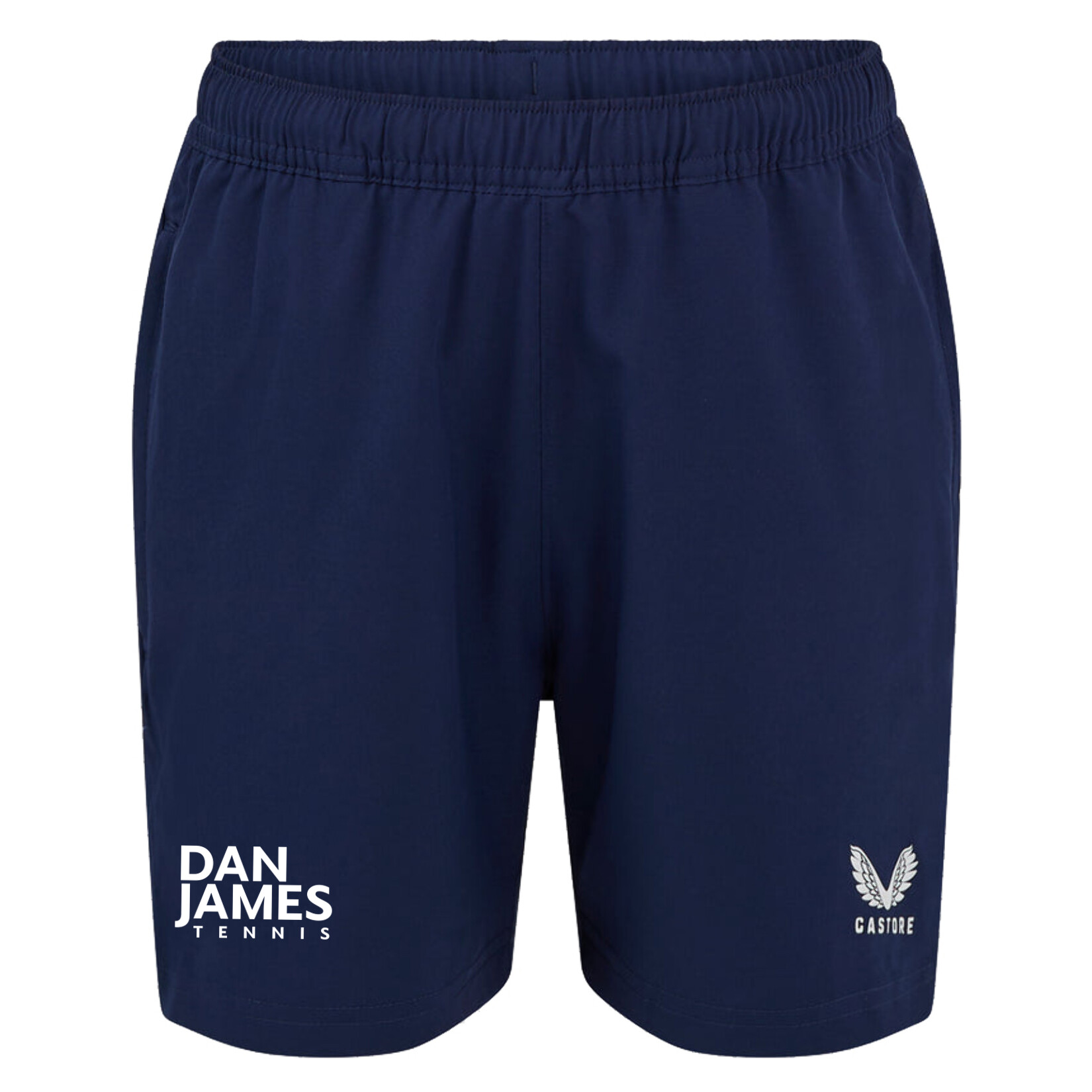 Castore Woven Training Short (Zip Pockets) - Navy/White