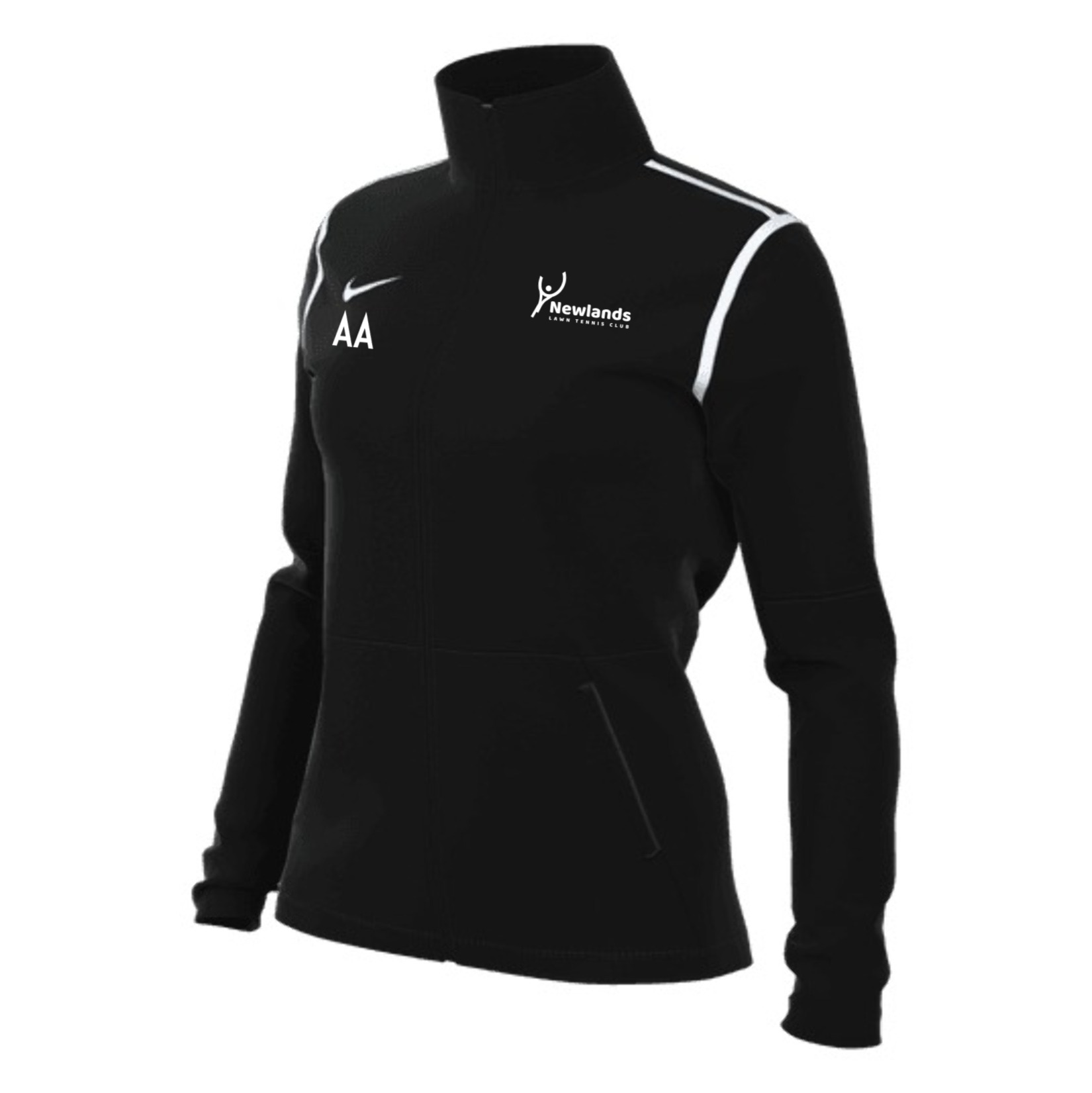 Nike Dri-FIT Park 20 Track Jacket (W) - Black/White/White