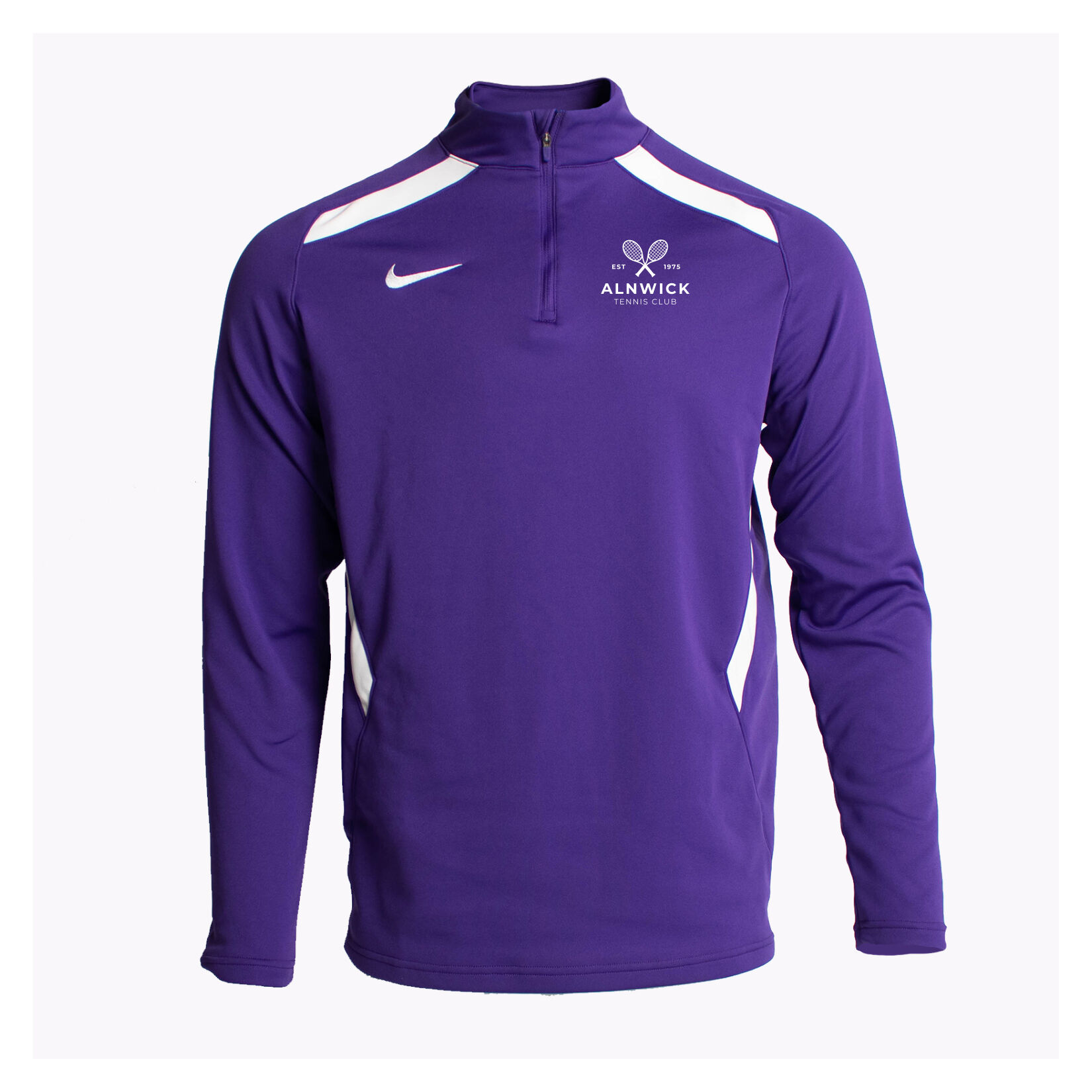 Zelus-Nike Mens Bespoke Training 1/4 Zip Midlayer - Purple