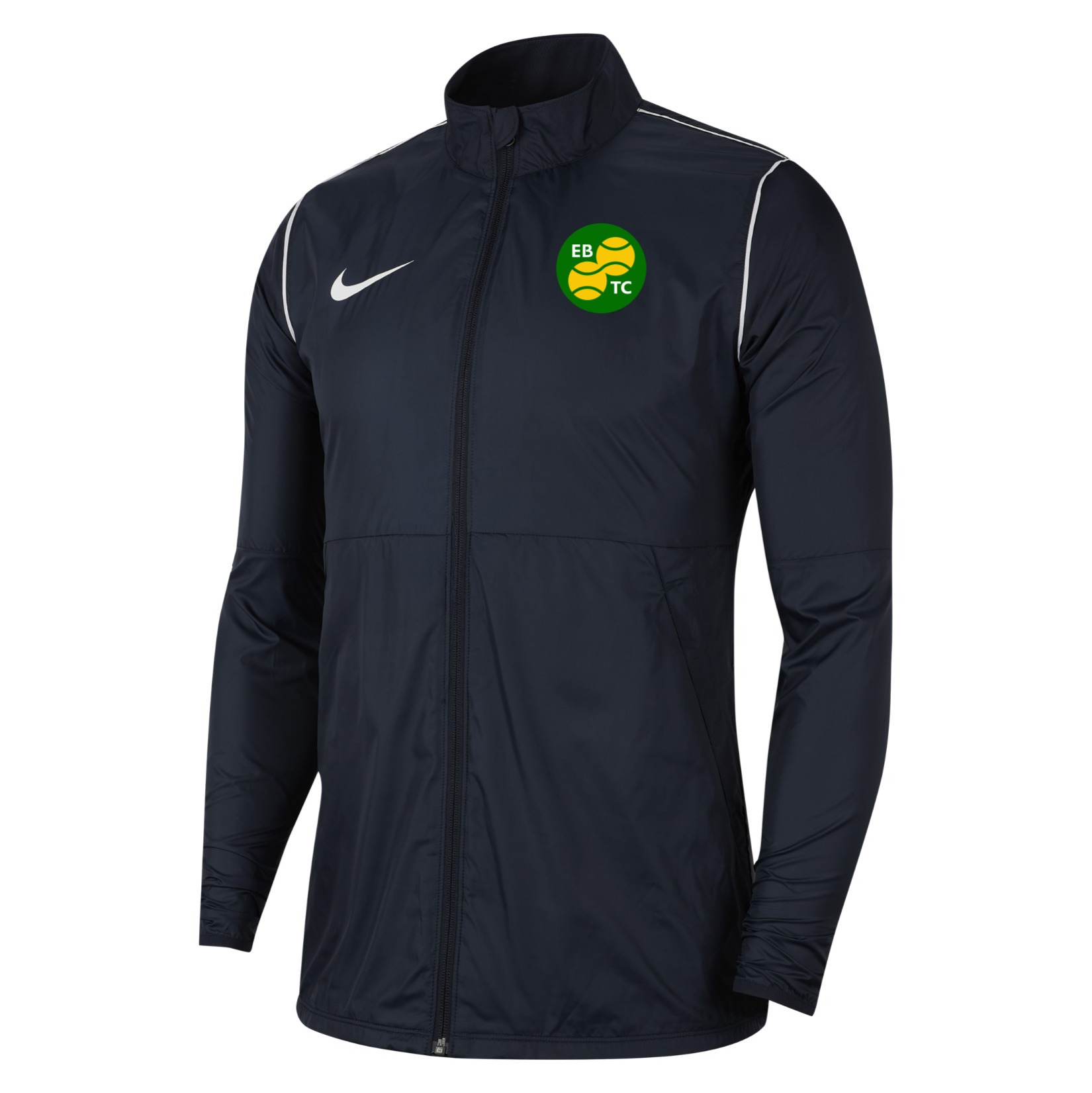 Nike Park 20 Repel Rain Jacket - Obsidian/White/White