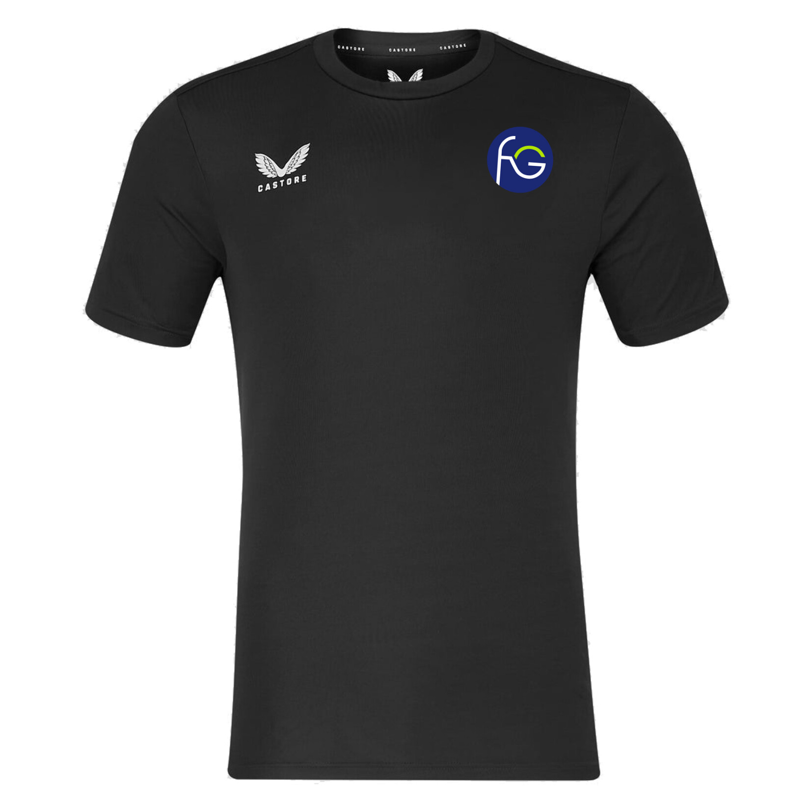 Castore Short Sleeve Training T-Shirt - Black/White