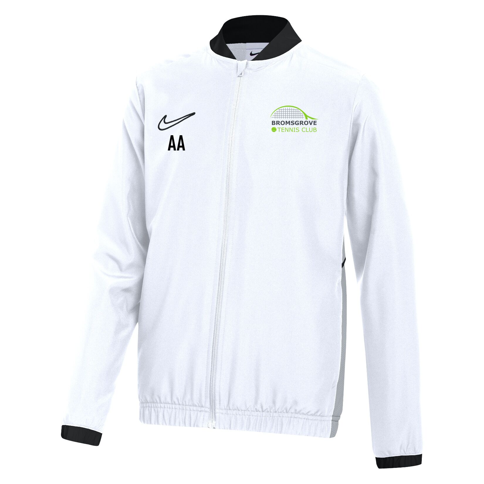 Nike Dri-FIT Academy 25 Woven Track Jacket - White/Black/Black