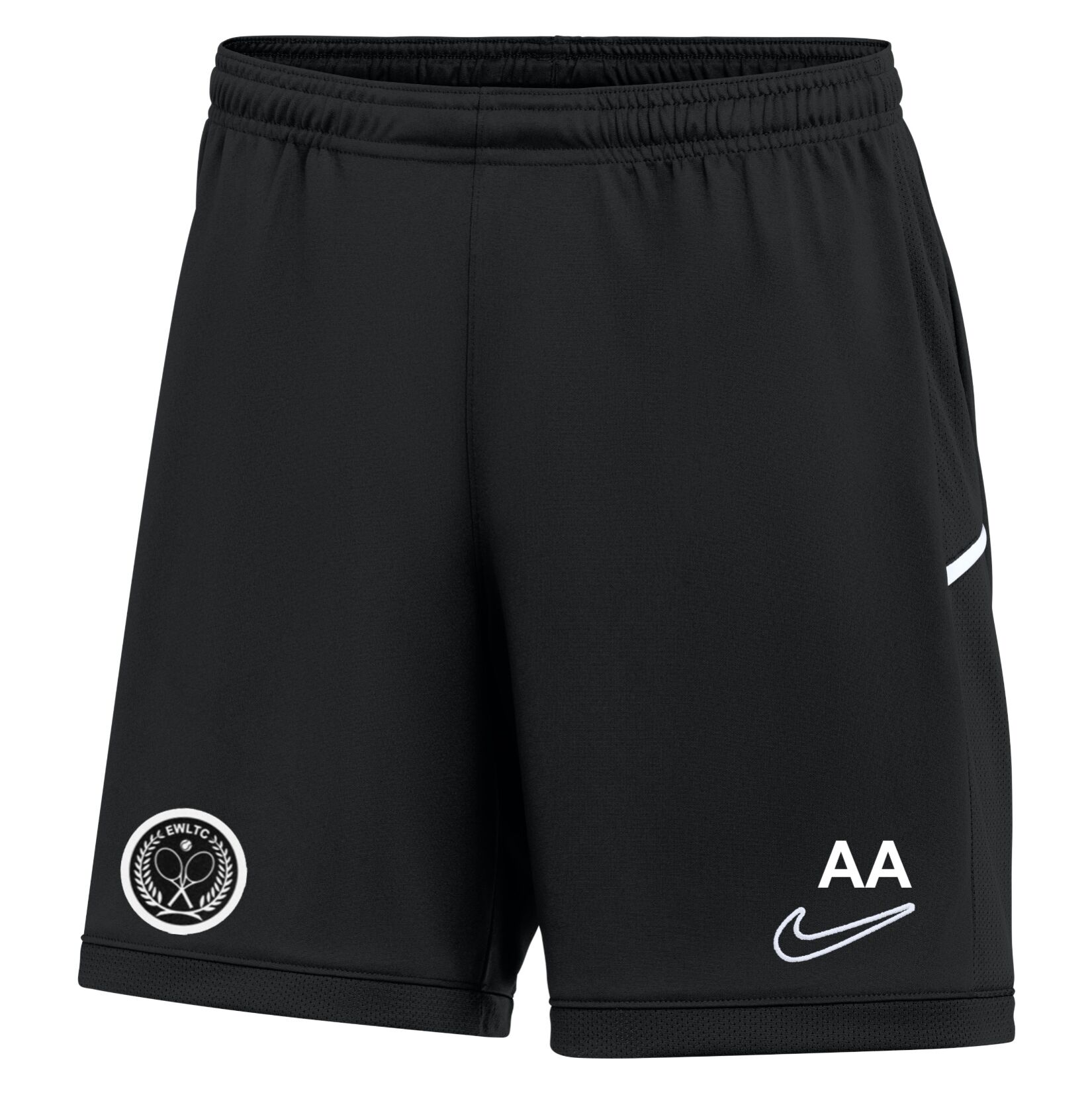Nike Dri-FIT Academy 25 Shorts (W) - Black/Black/White
