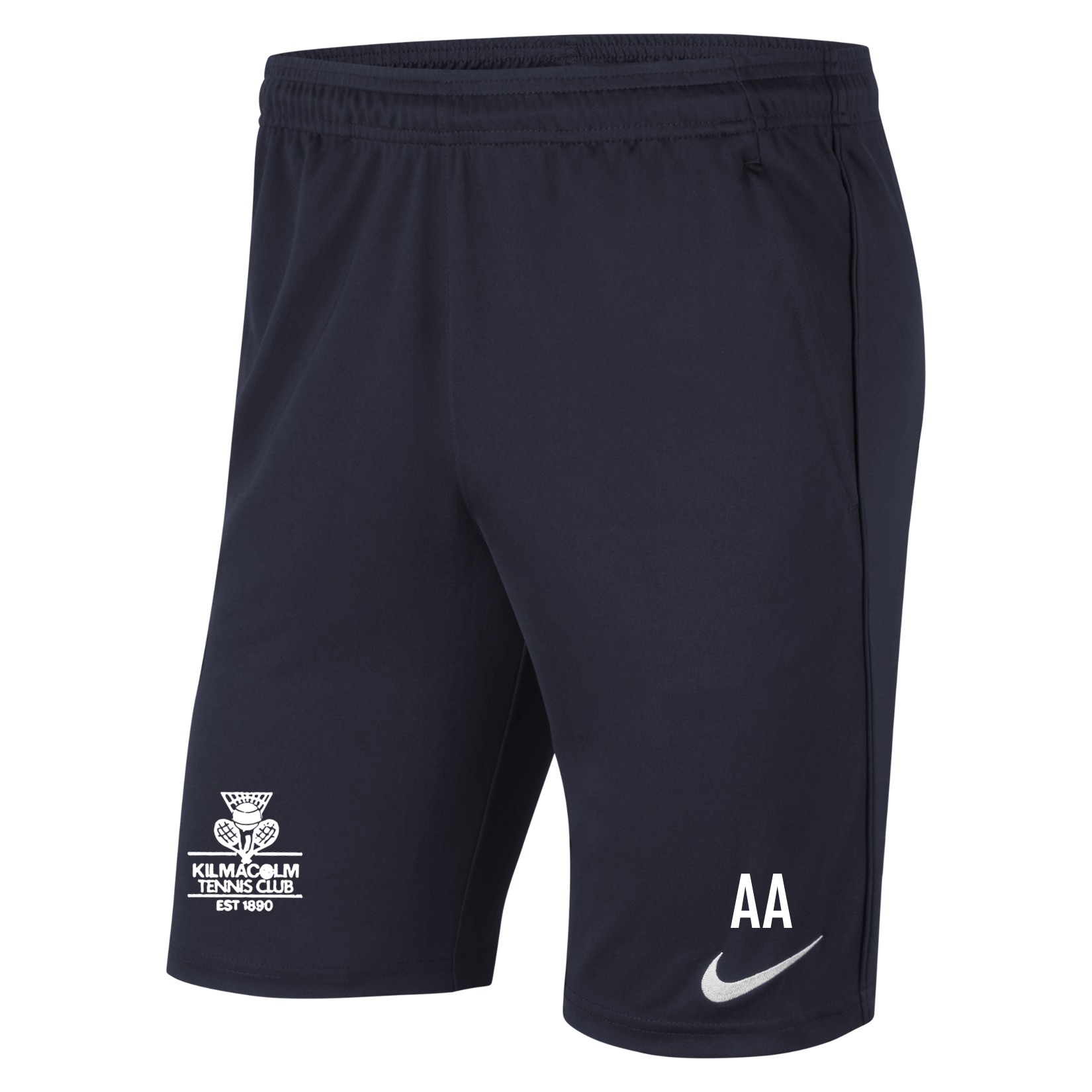 Nike Park 20 Pocketed Shorts (M) - Obsidian/Obsidian/White