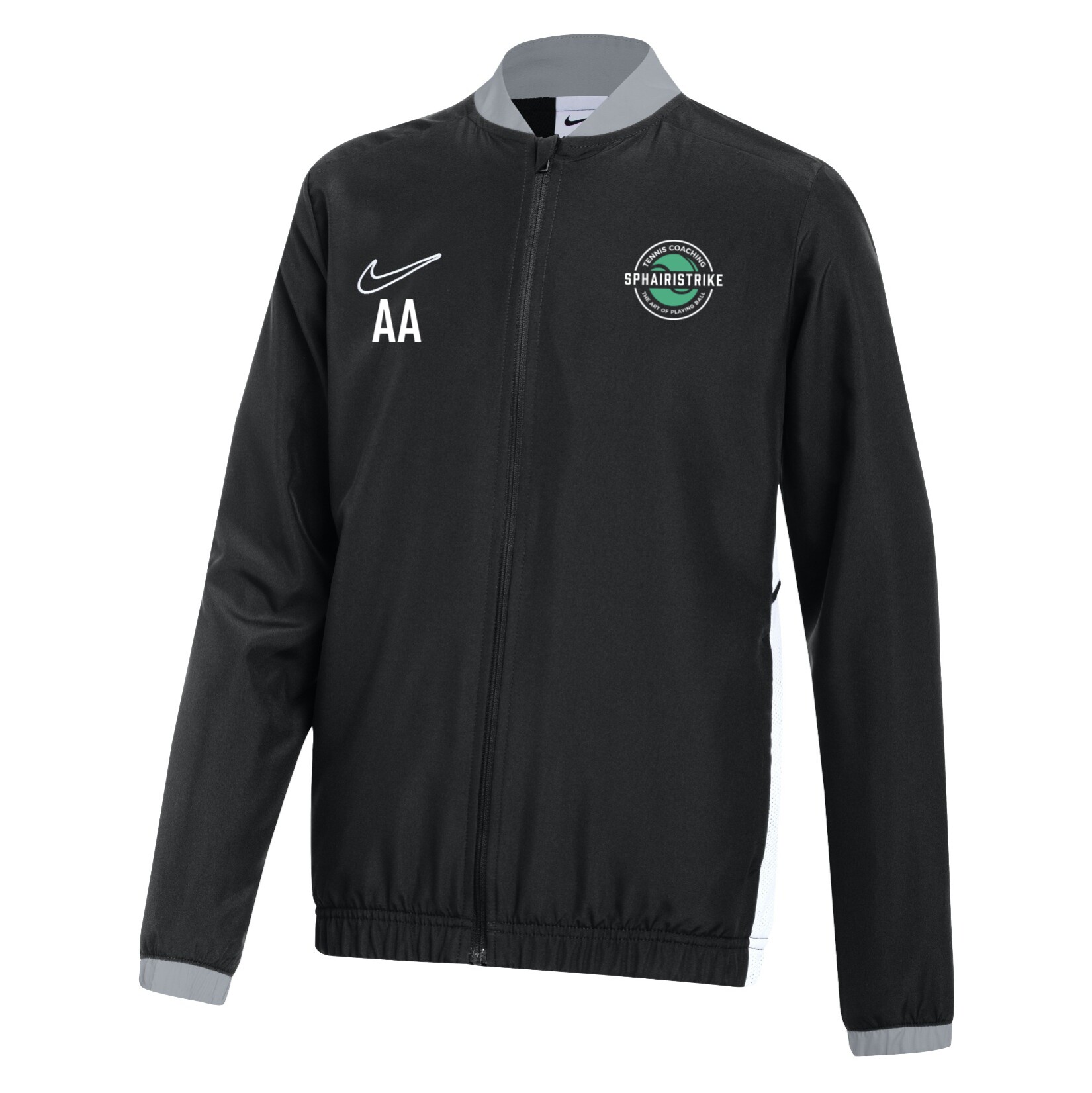 Nike Dri-FIT Academy 25 Woven Track Jacket - Black/White/White