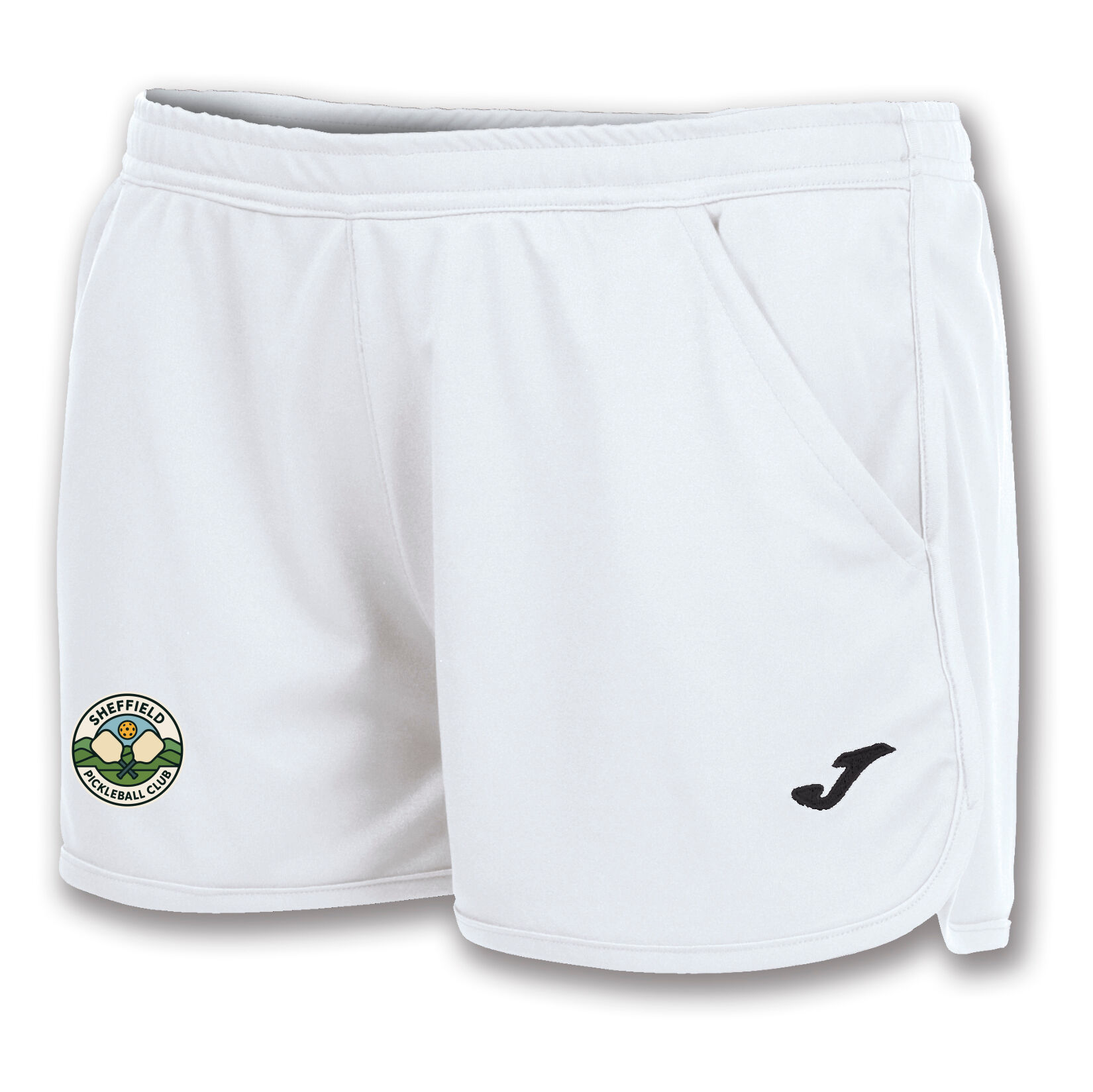 Joma HOBBY SHORT (W) - White/Black