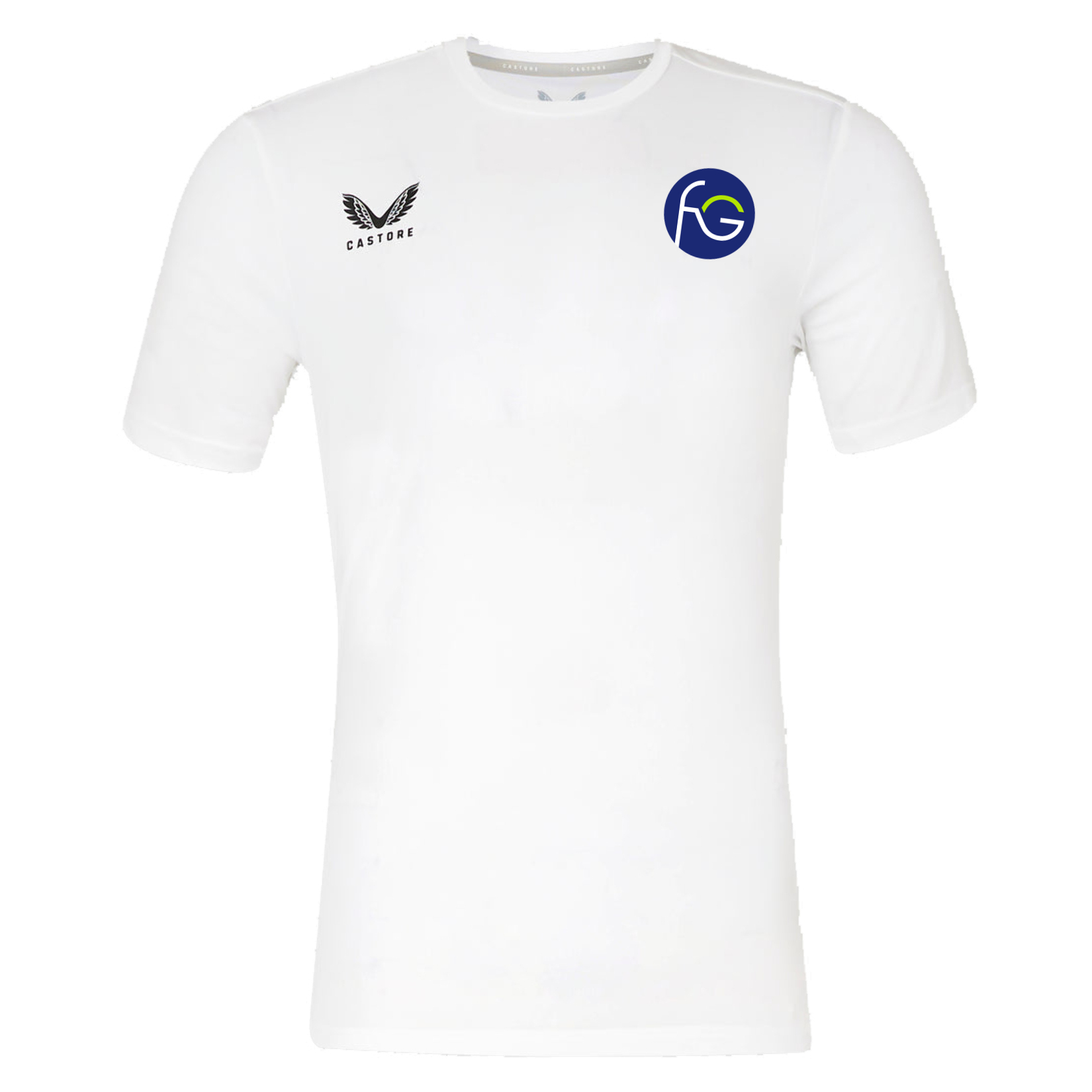 Castore Short Sleeve Training T-Shirt - White/Black