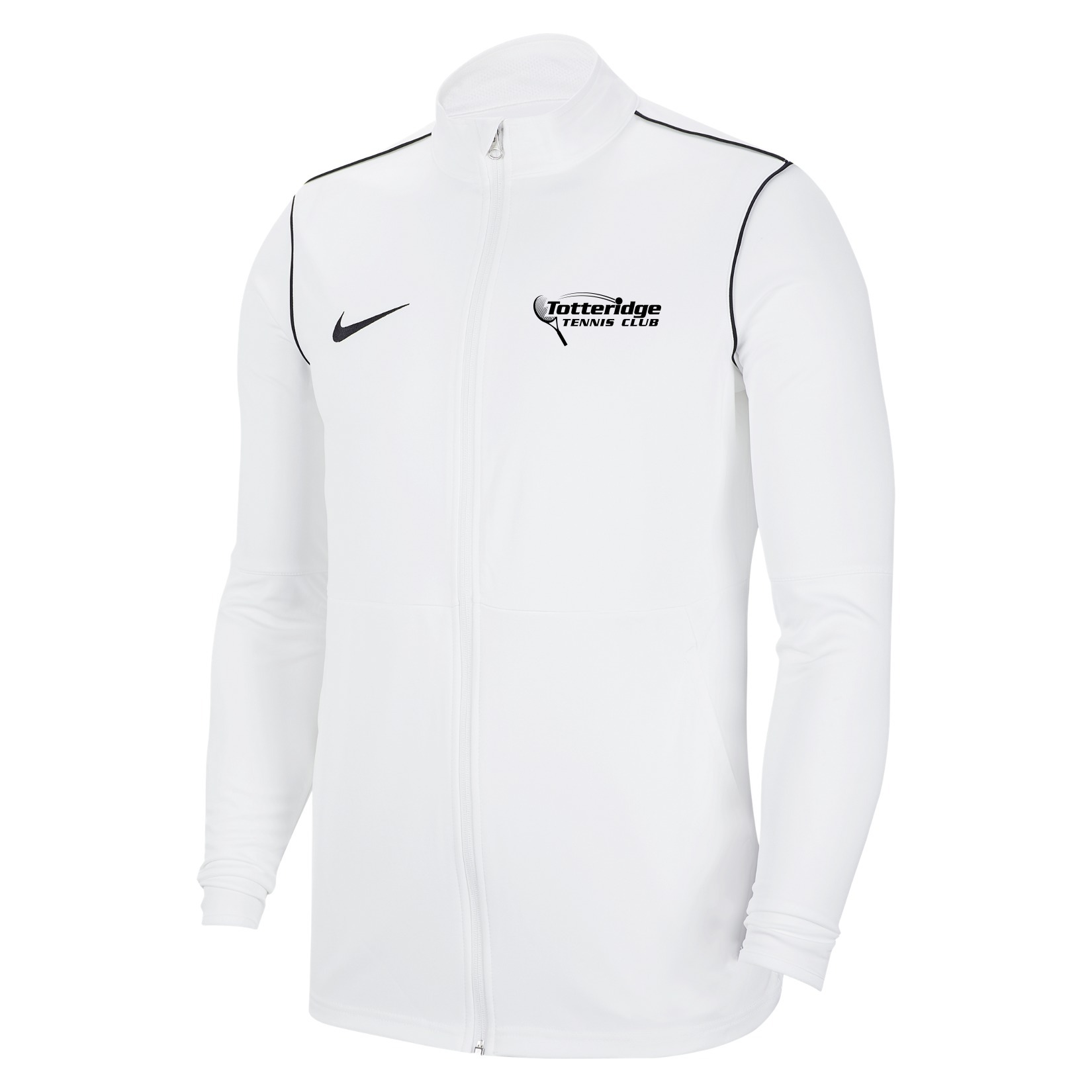 Nike Dri-FIT Park 20 Knitted Track Jacket - White/Black/Black
