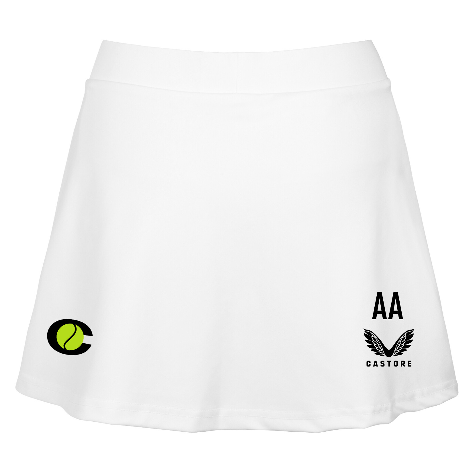 Castore Skort - BRILLIANT WHITE