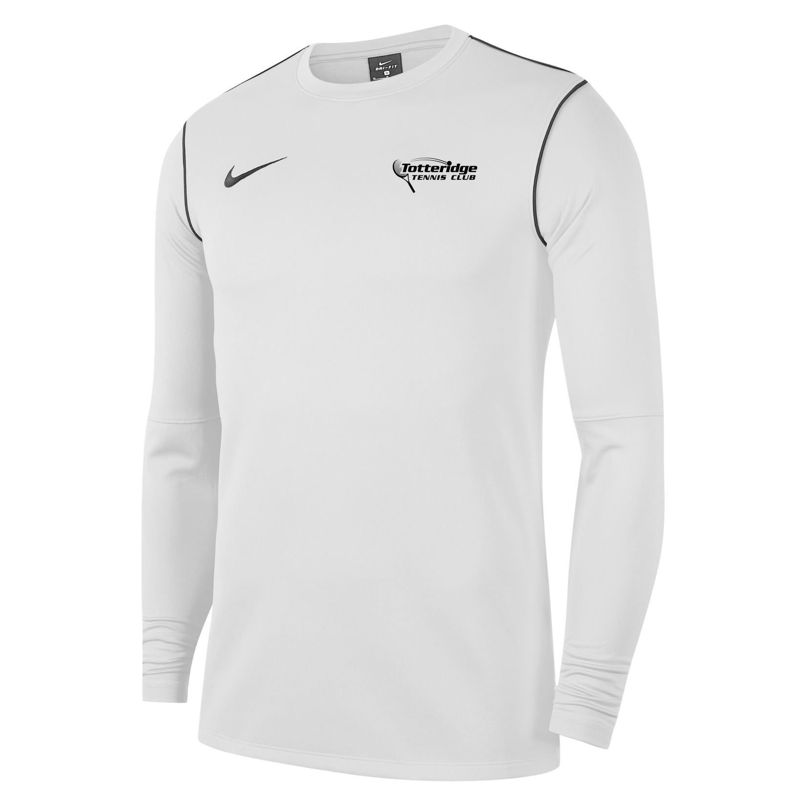 Nike Dri-FIT Park 20 Crew Top - White/Black/Black