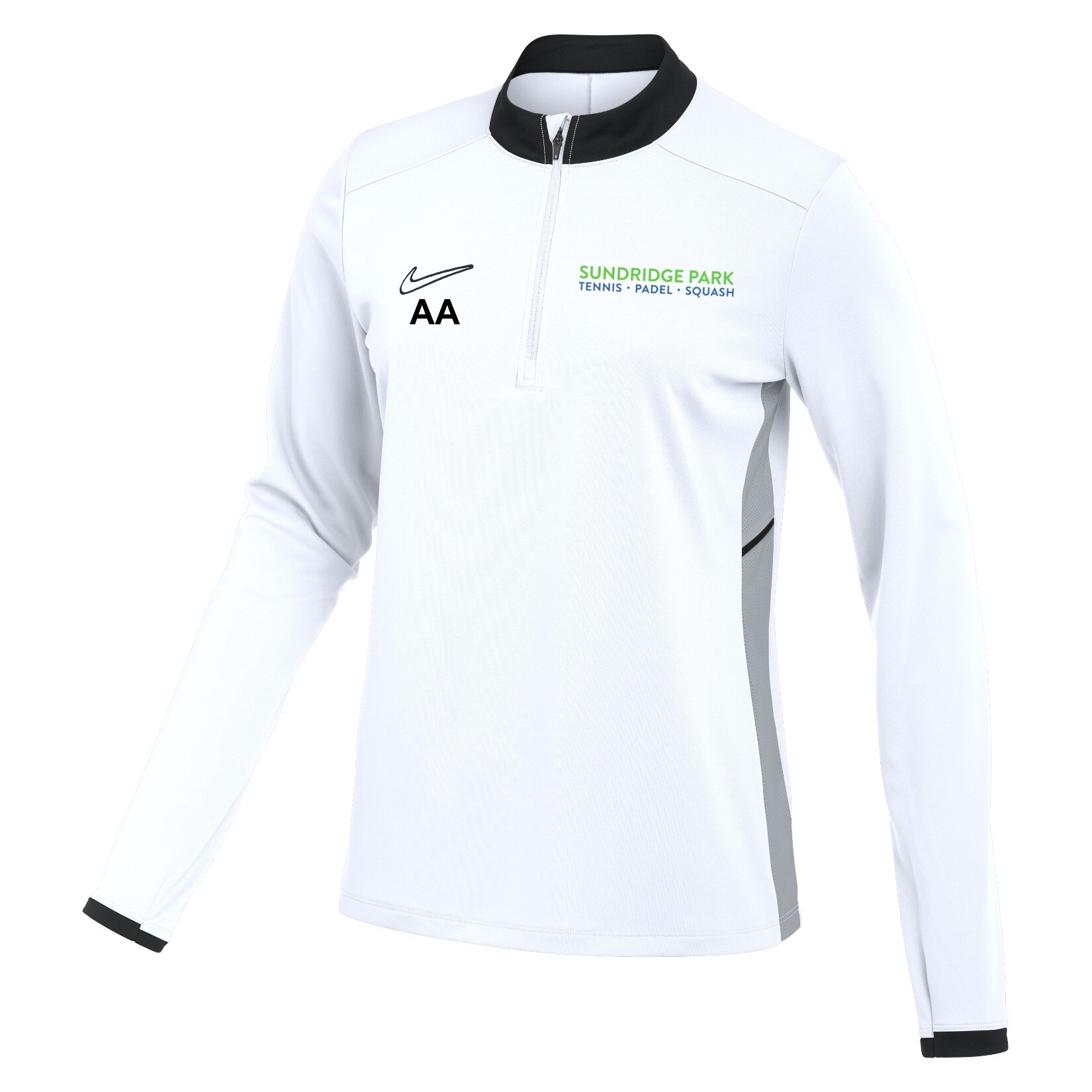 Nike Dri-FIT Academy 25 Drill Top (W) - White/Black/Black