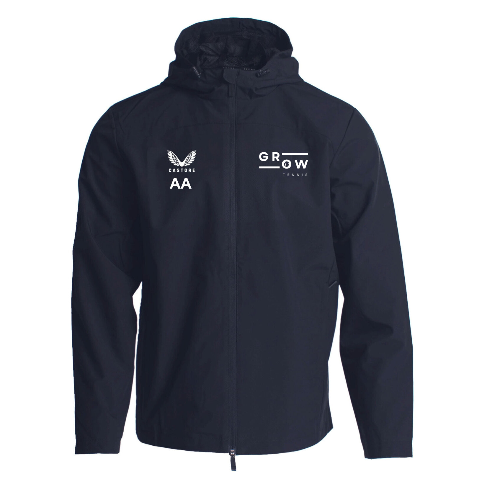 Castore Rain Jacket Elite - Navy/White