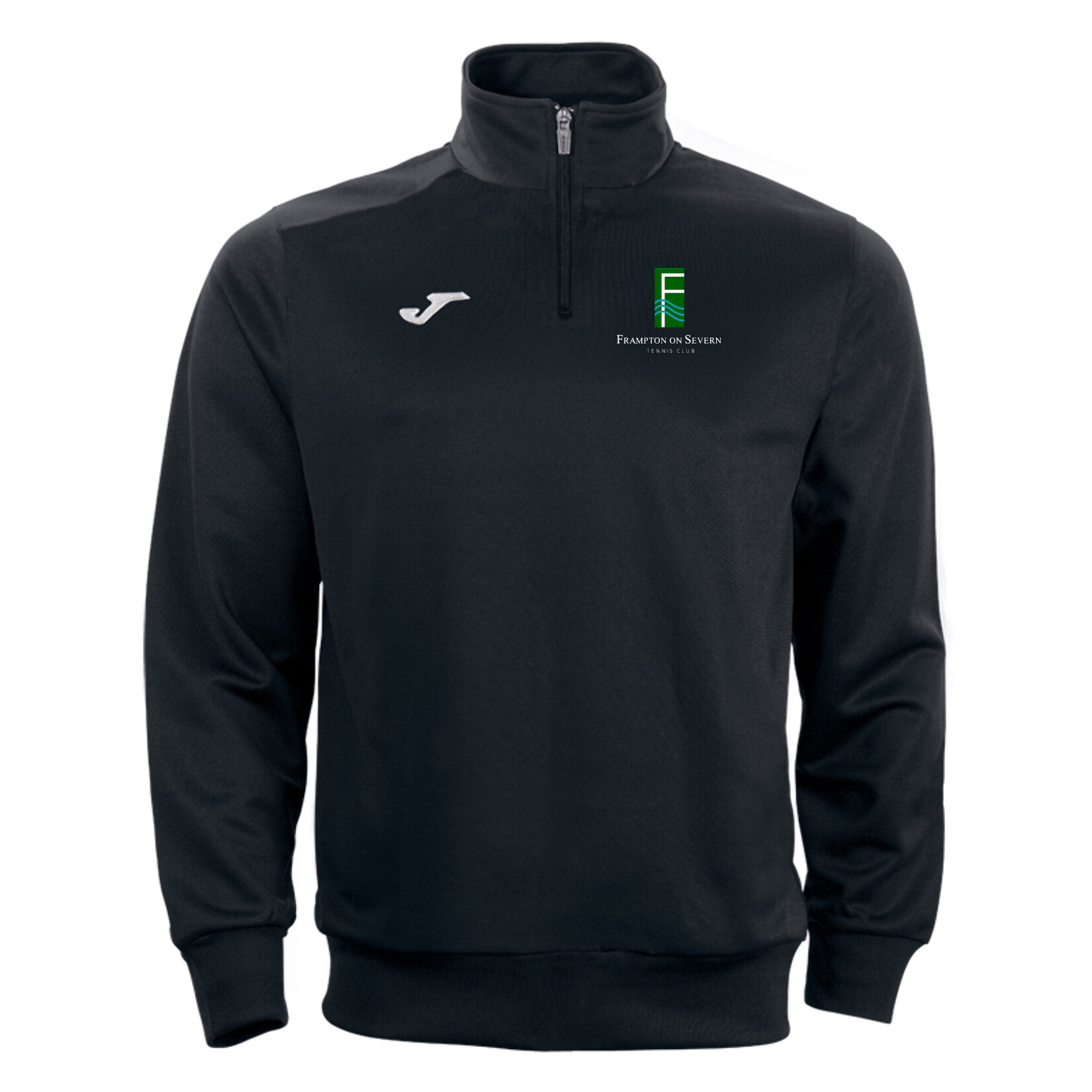 Joma Faraon 1/4 Zip Sweatshirt - Black/White