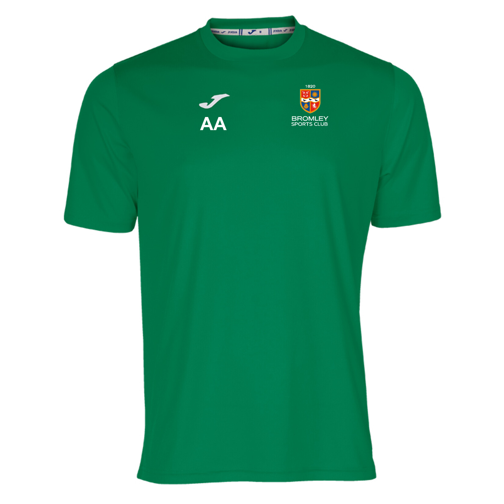 Joma Combi Short Sleeve Mens Performance Shirt - Green