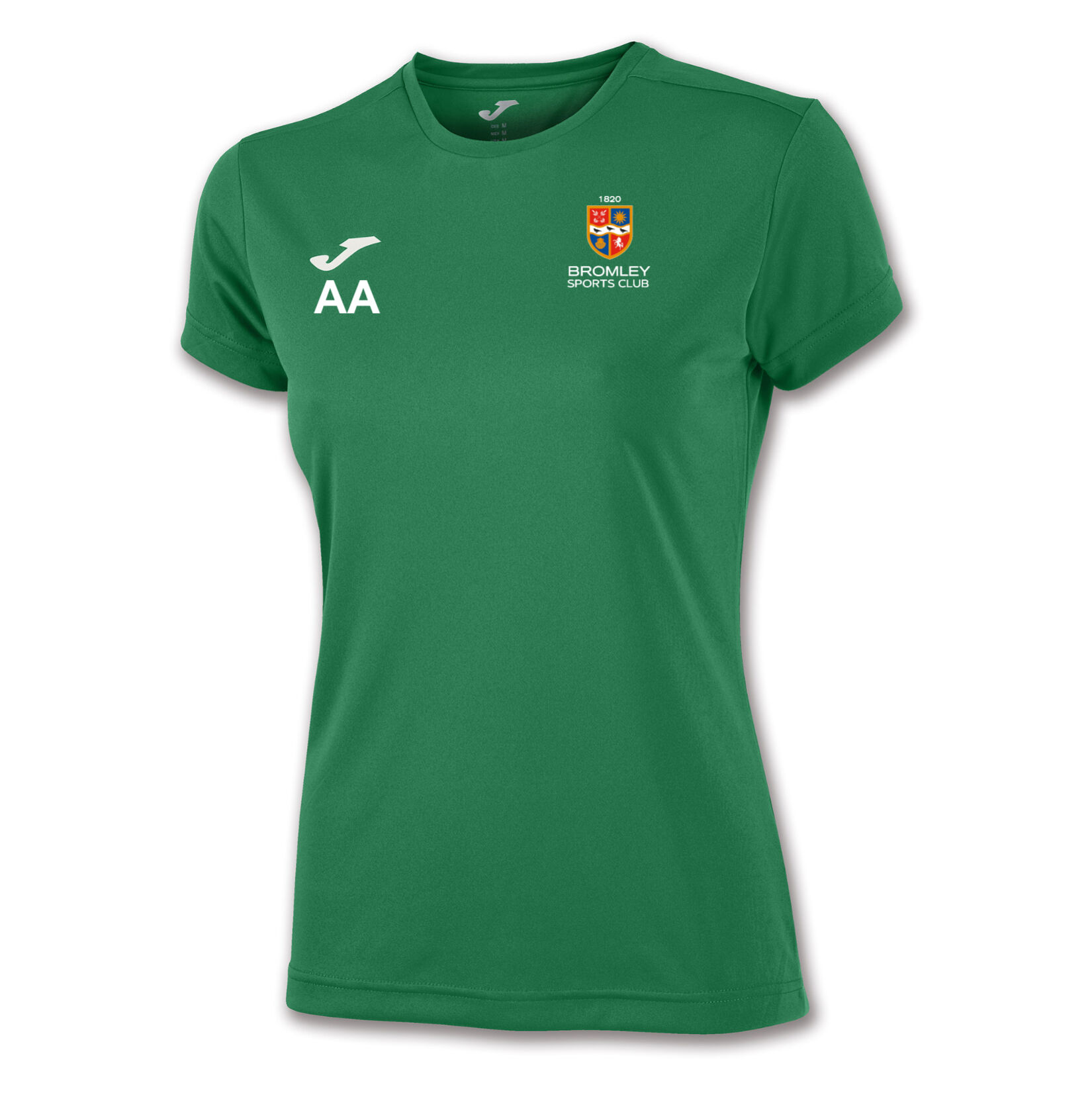 Joma COMBI SHORT SLEEVE PERFORMANCE SHIRT (W) - Green