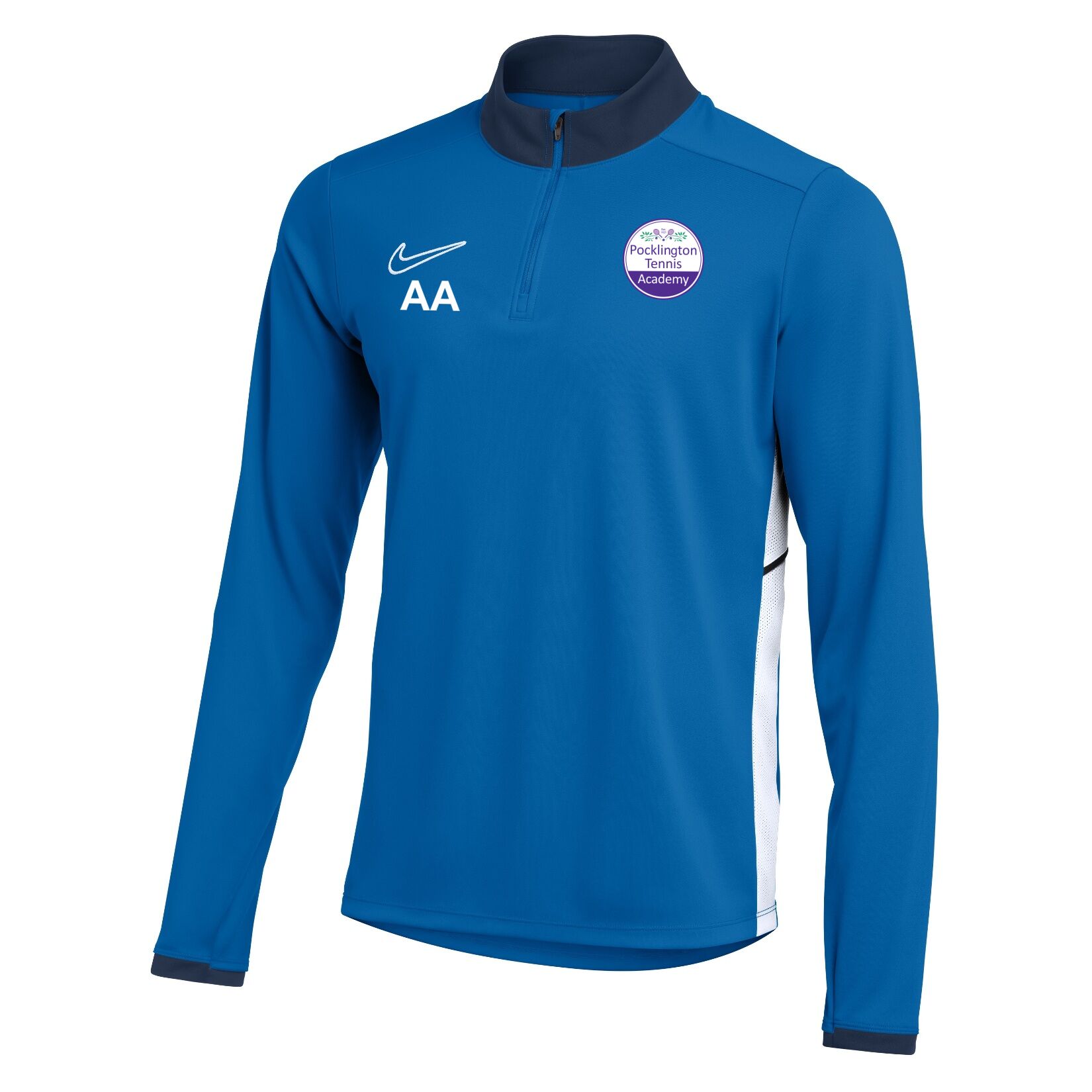 Nike Dri-FIT Academy 25 Drill Top - Royal Blue/Obsidian/White