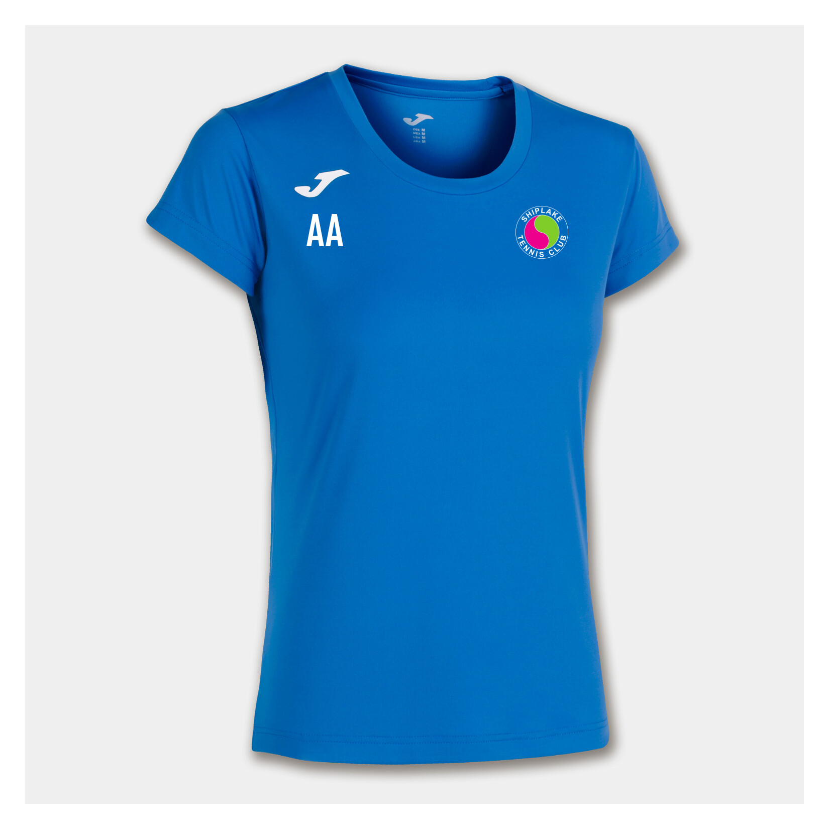 Joma Record II Short Sleeve Running Tee (W) - Royal