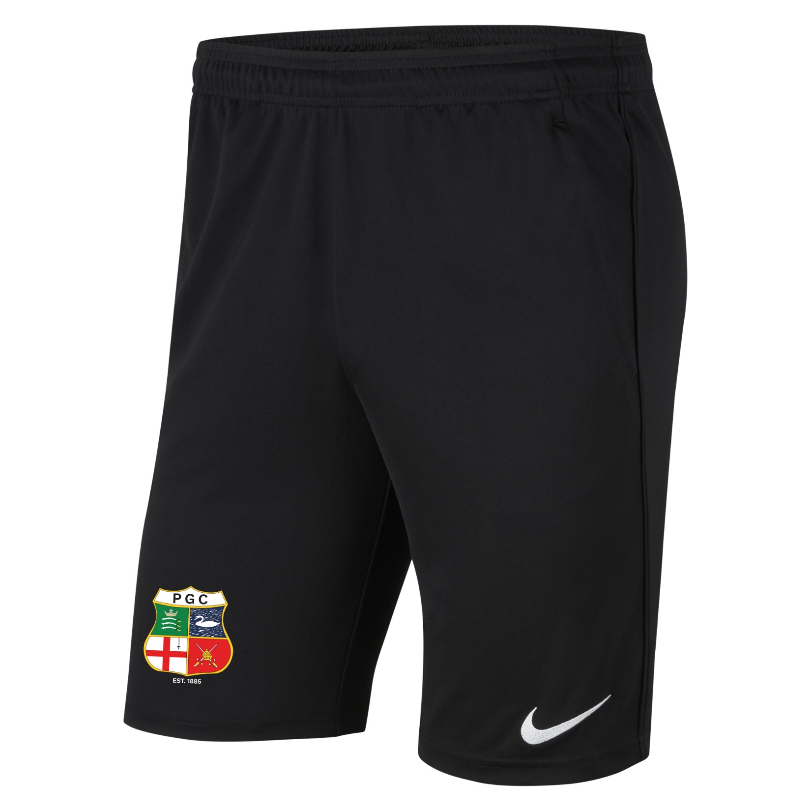 Nike Park 20 Pocketed Shorts (M) - Black/Black/White