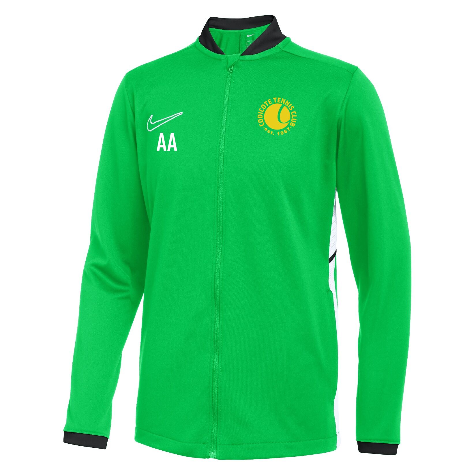 Nike Dri-FIT Academy 25 Knit Track Jacket - Green Spark/Lucky Green/White