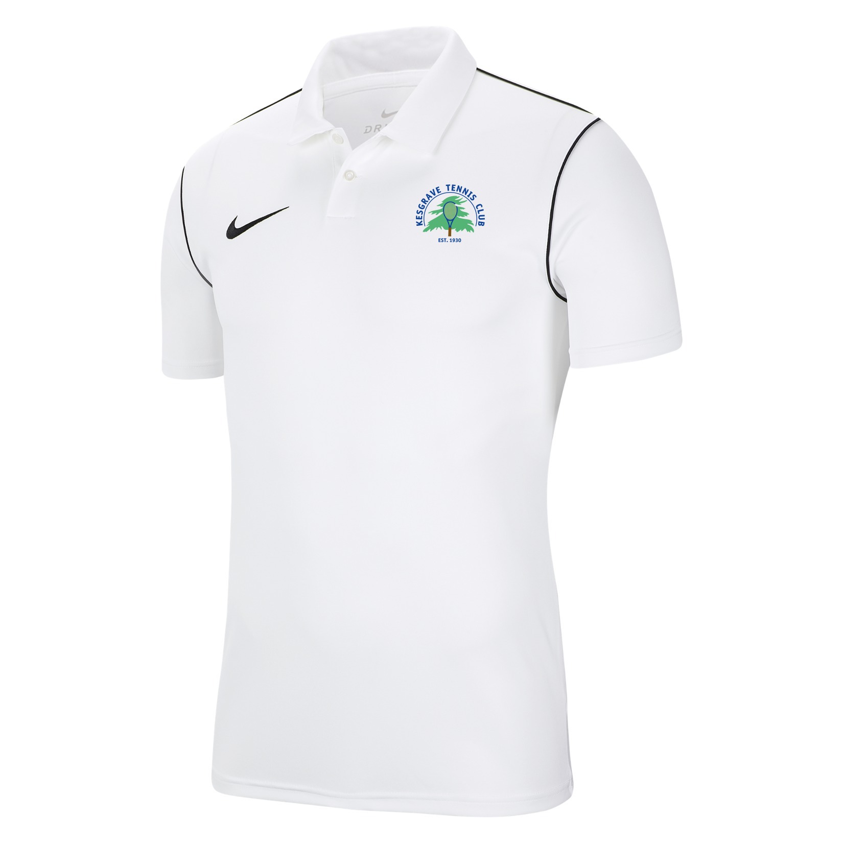 Nike Dri-FIT Park 20 Polo - White/Black/Black