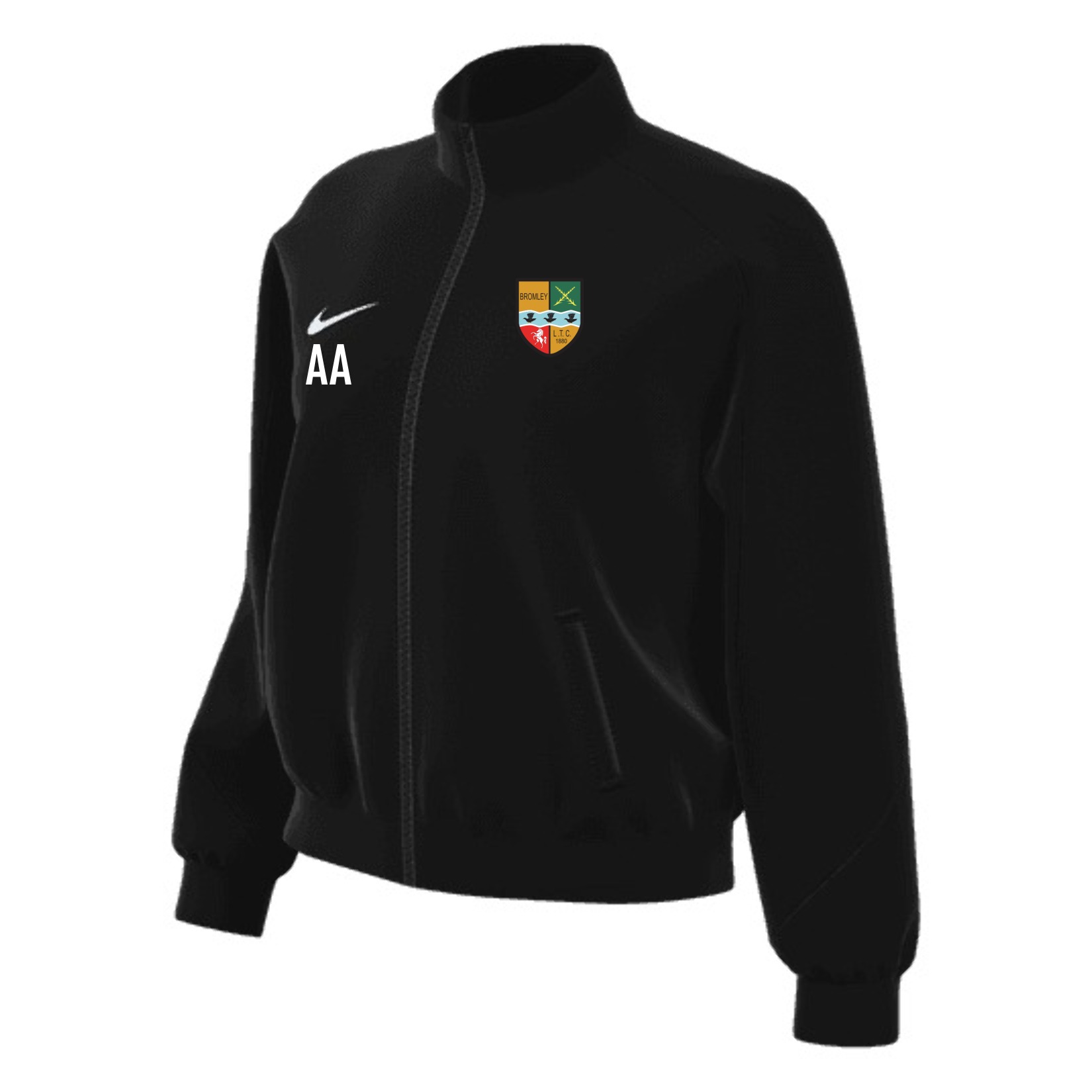 Nike Dri-FIT Academy Pro 24 Track Jacket (W) - Black/Black/Black/White