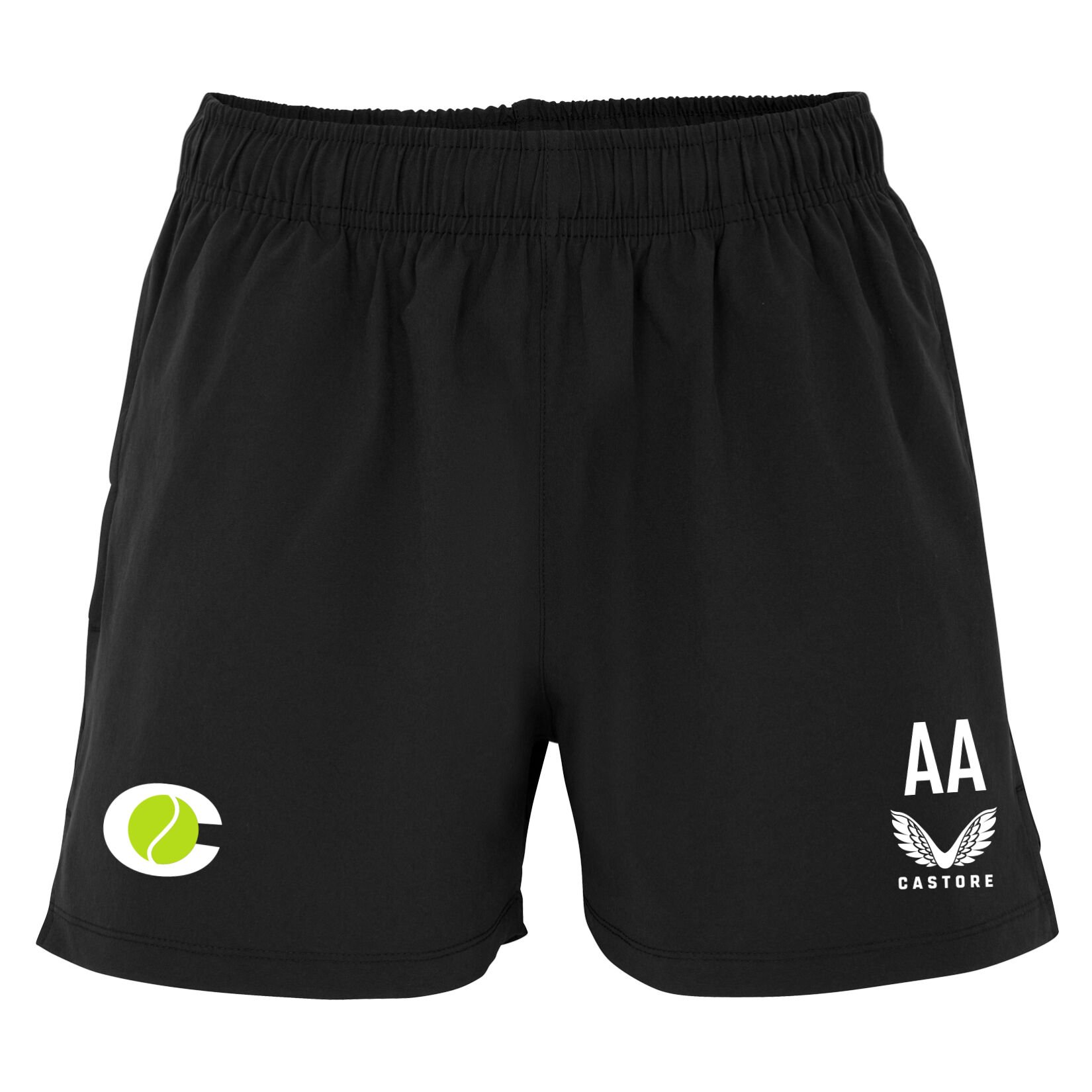 Castore Woven Womens Training Shorts (Zip Pockets) - Black