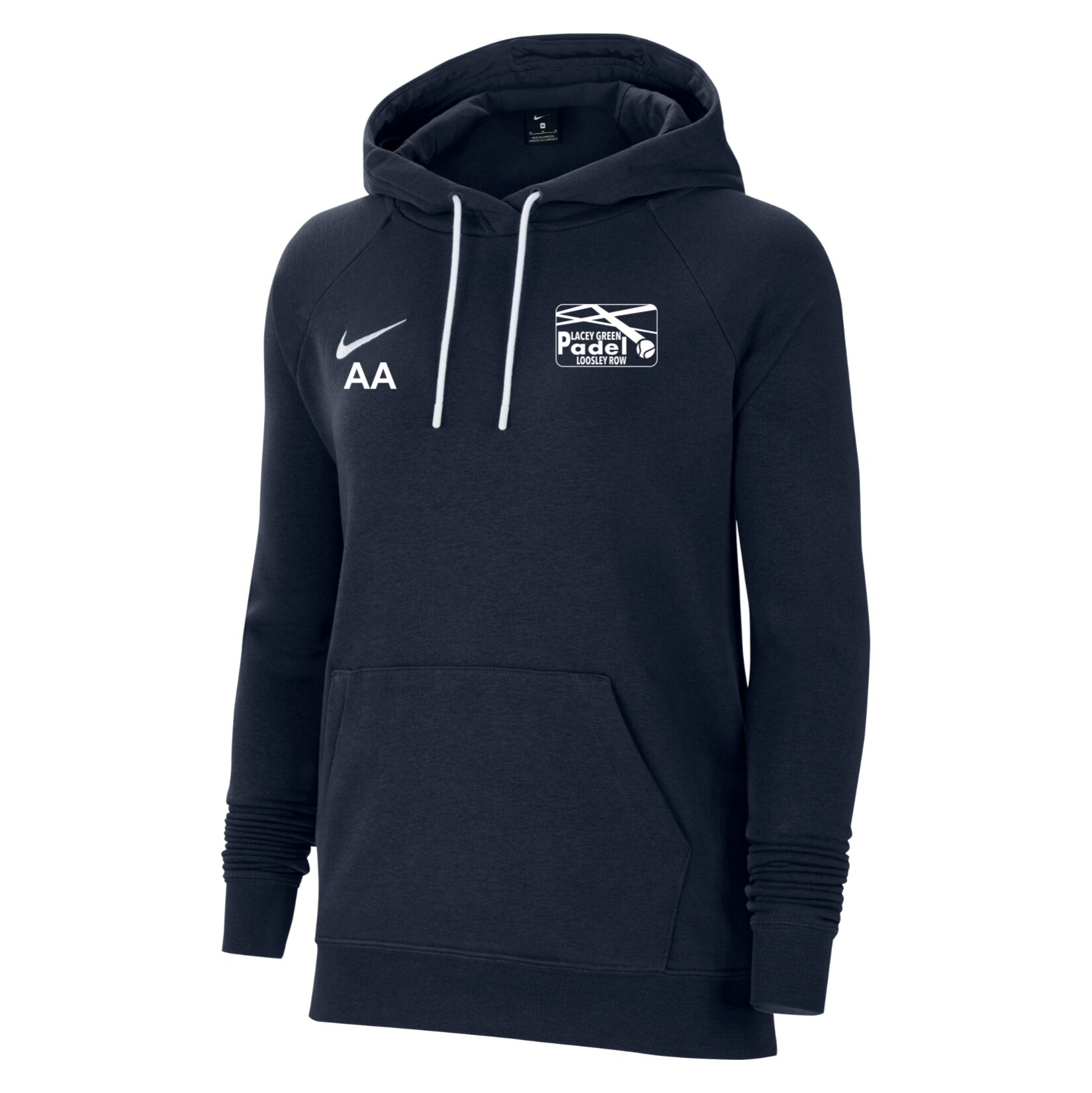 Nike Team Club 20 Hoodie (W) - Obsidian/White/White