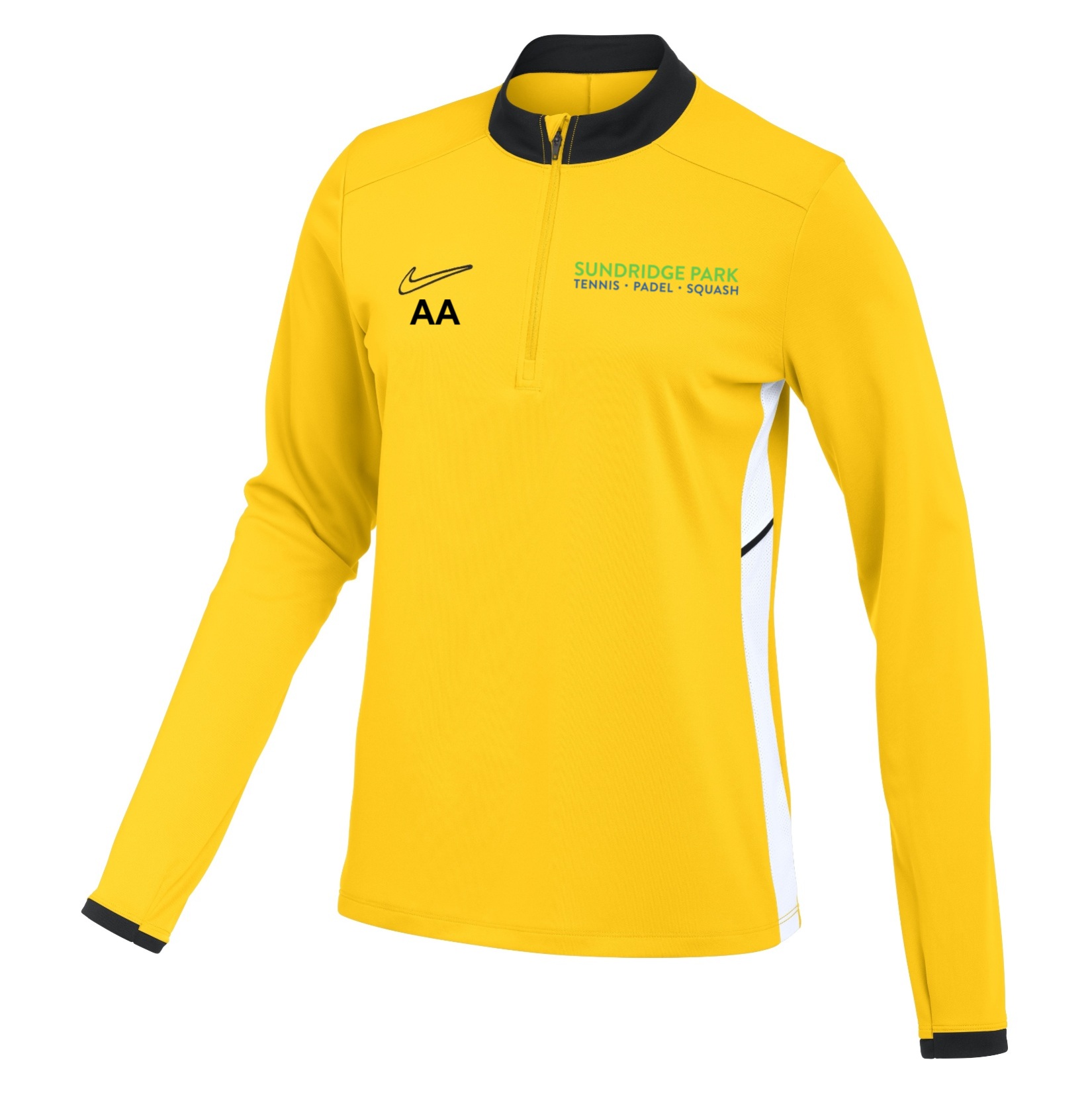 Nike Dri-FIT Academy 25 Drill Top (W) - Tour Yellow/University Gold/Black