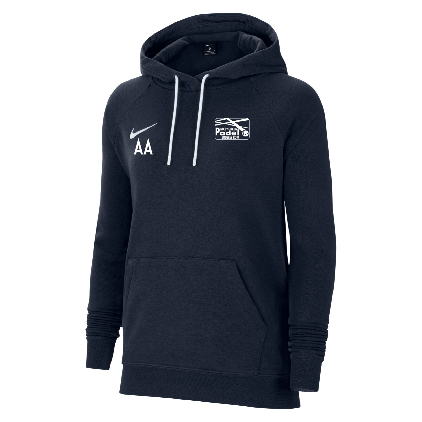 Nike Team Club 20 Hoodie (W) - Obsidian/White/White
