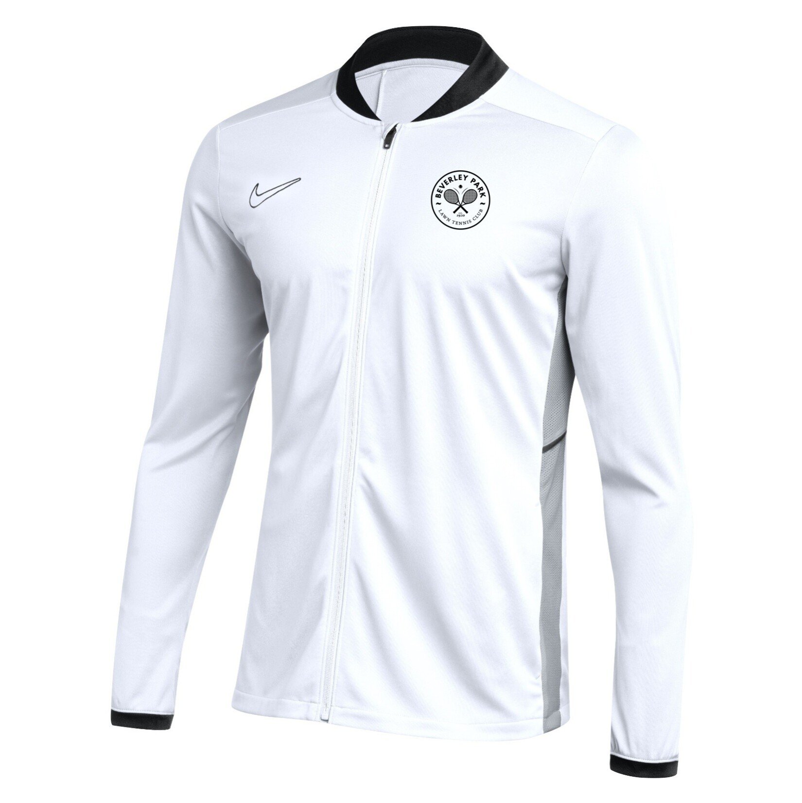 Nike Dri-FIT Academy 25 Knit Track Jacket - White/Black/Black