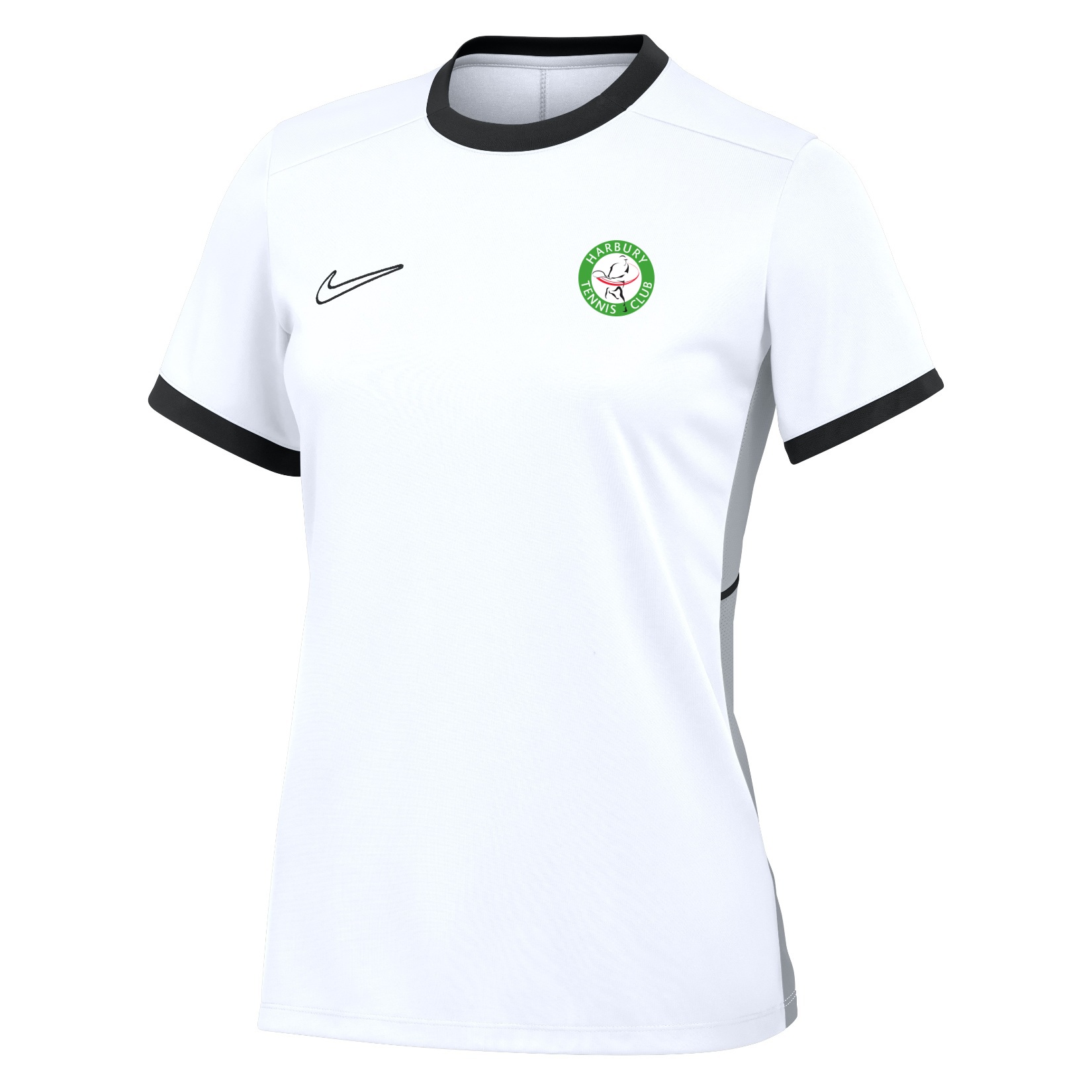 Nike Academy 25 Short-Sleeve Training Top (W) - White/Black/Black