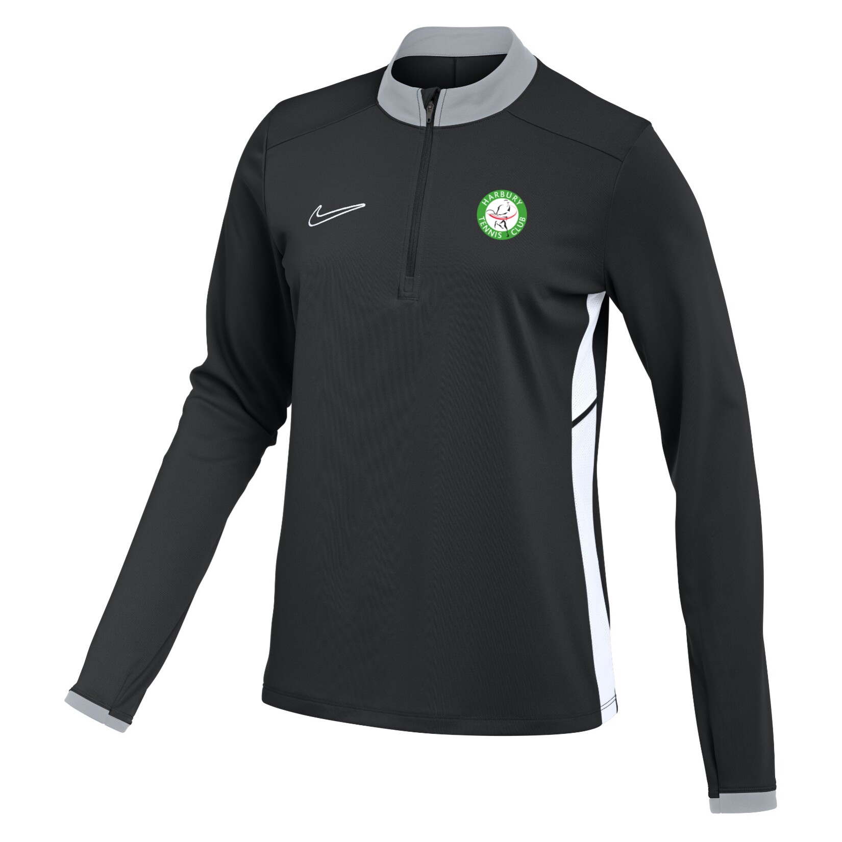Nike Dri-FIT Academy 25 Drill Top (W) - Black/White/White