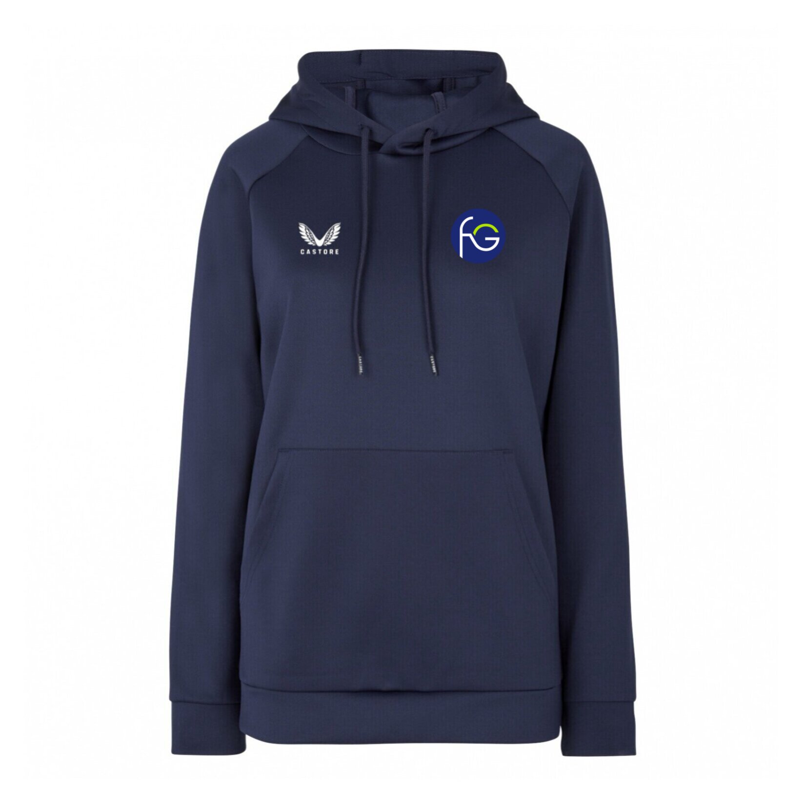 Castore Scuba Overhead Hoodie (W) - Navy/White