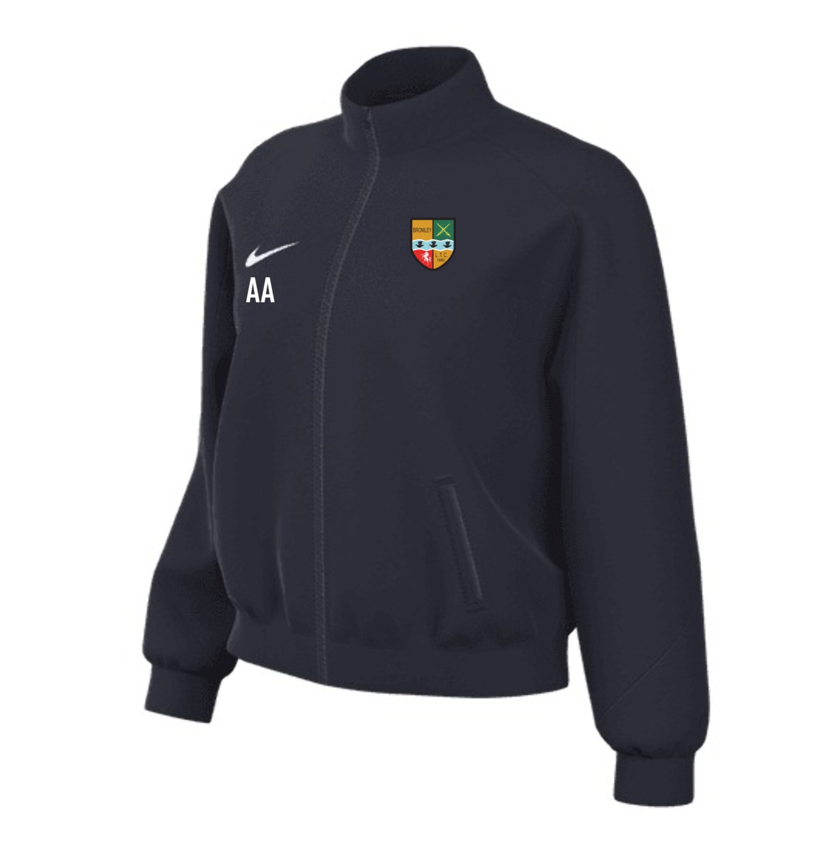 Nike Dri-FIT Academy Pro 24 Track Jacket (W) - Obsidian/Obsidian/Obsidian/White