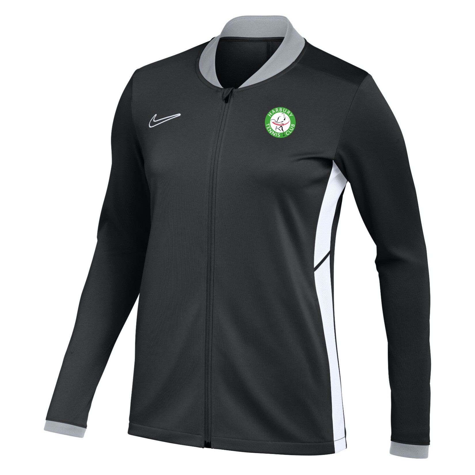 Nike Dri-FIT Academy 25 Knit Track Jacket (W) - Black/White/White