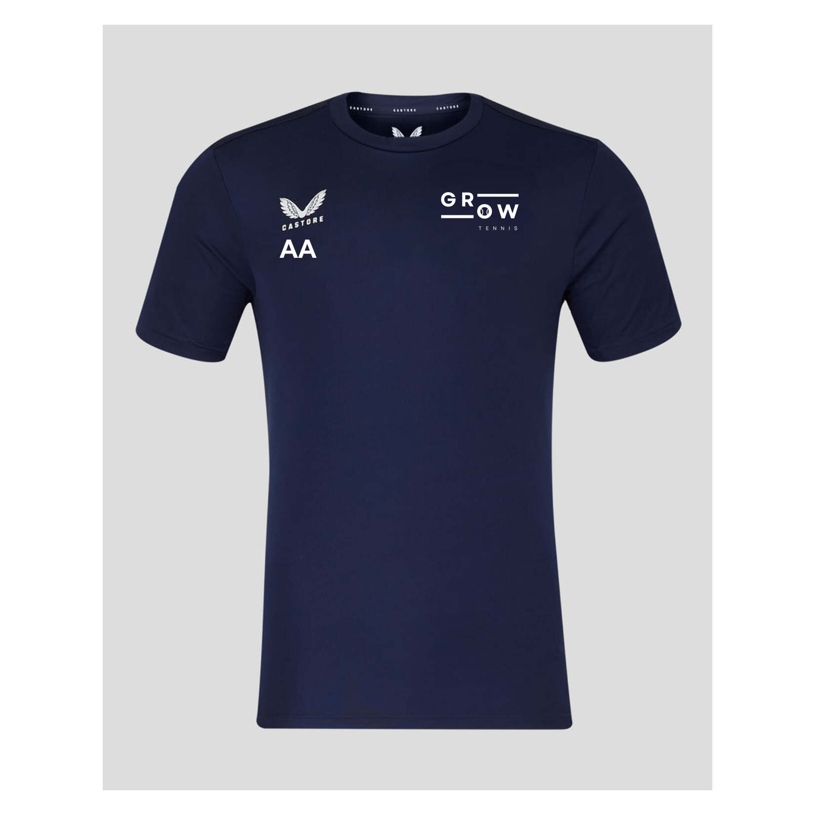 Castore Short Sleeve Training T-Shirt - Navy/White