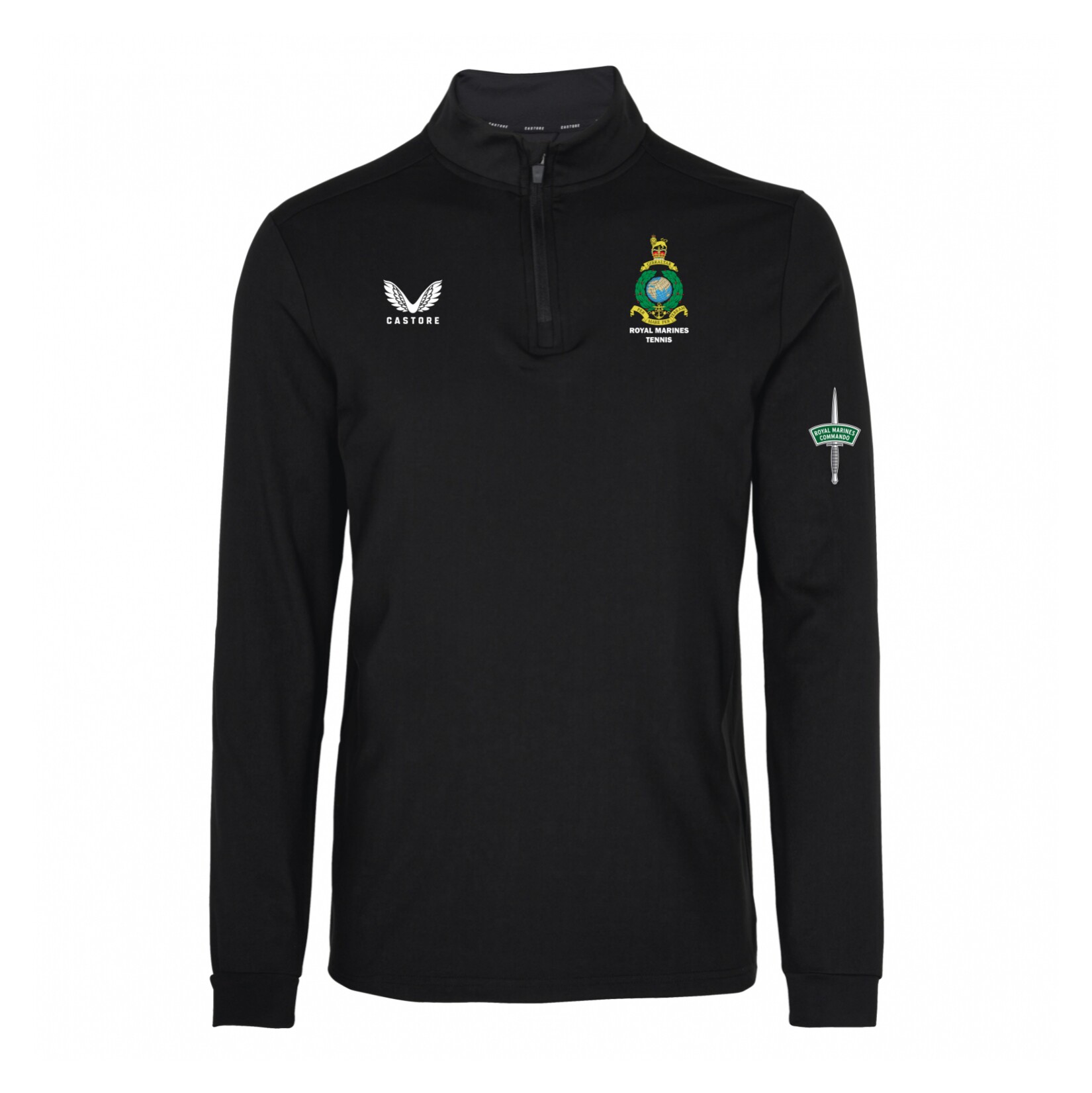 Castore Quarter Zip Midlayer - Black