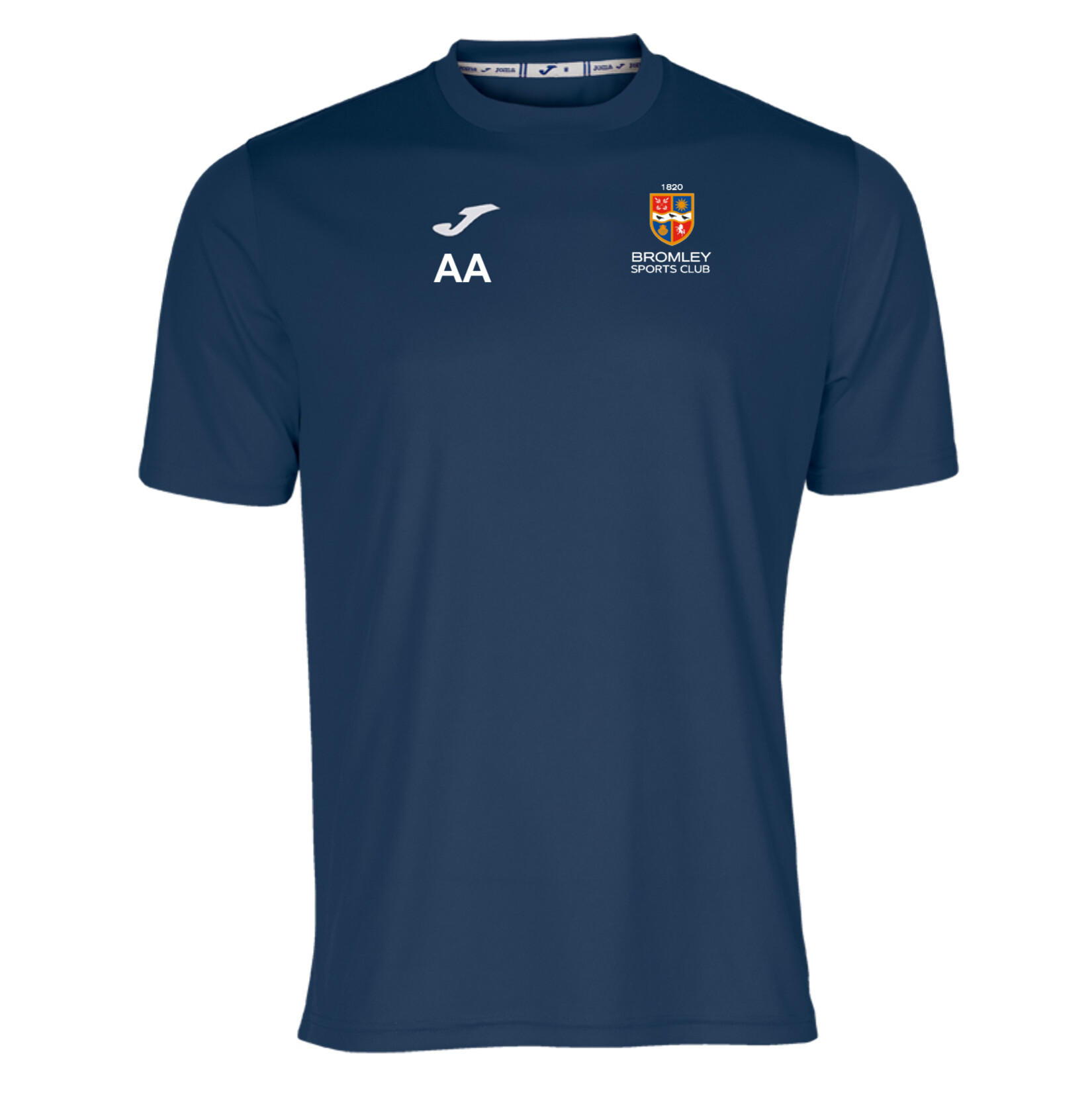 Joma Combi Short Sleeve Mens Performance Shirt - Navy