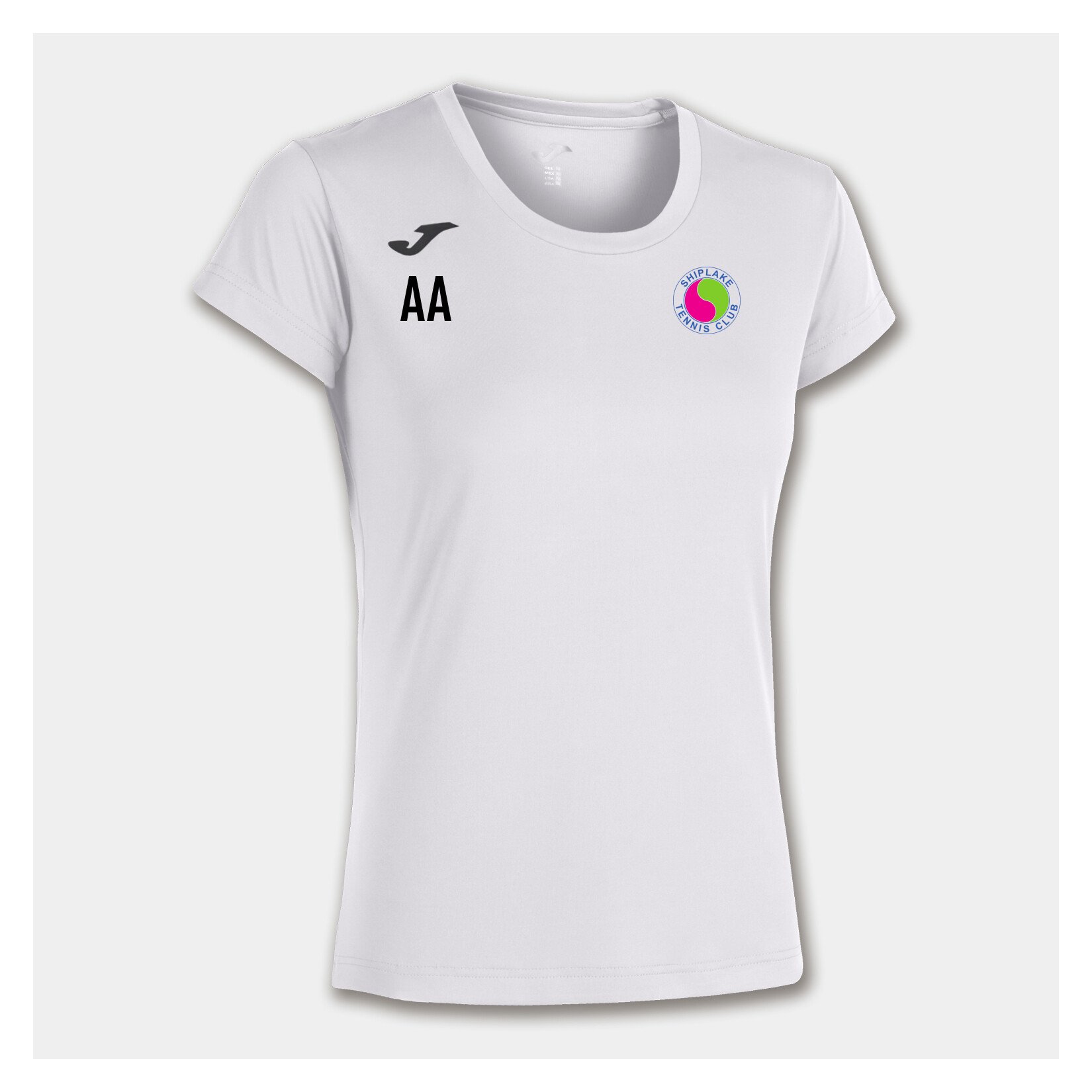 Joma Record II Short Sleeve Running Tee (W) - White