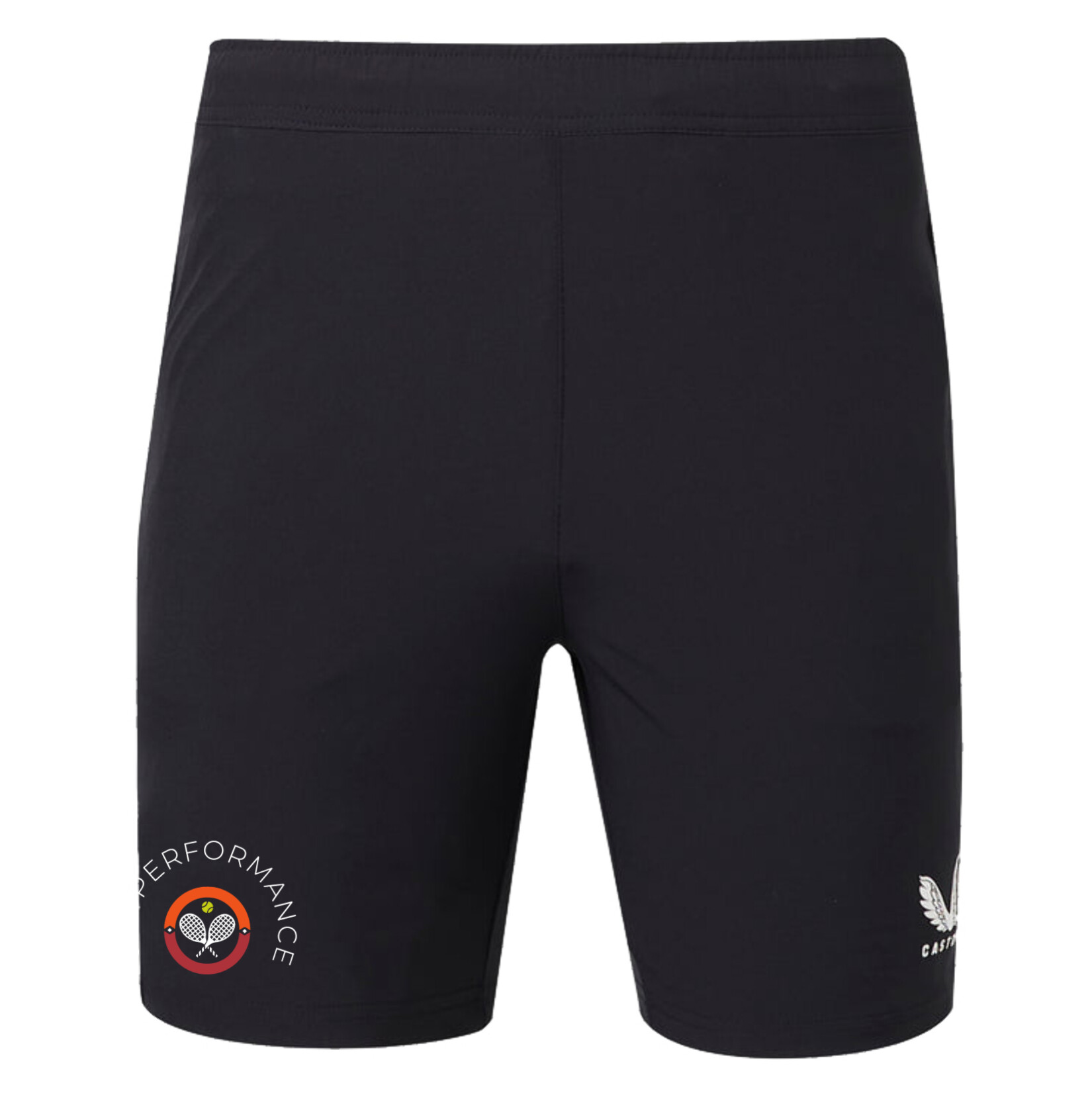 Castore Woven Training Short (Zip Pockets) - Black/White