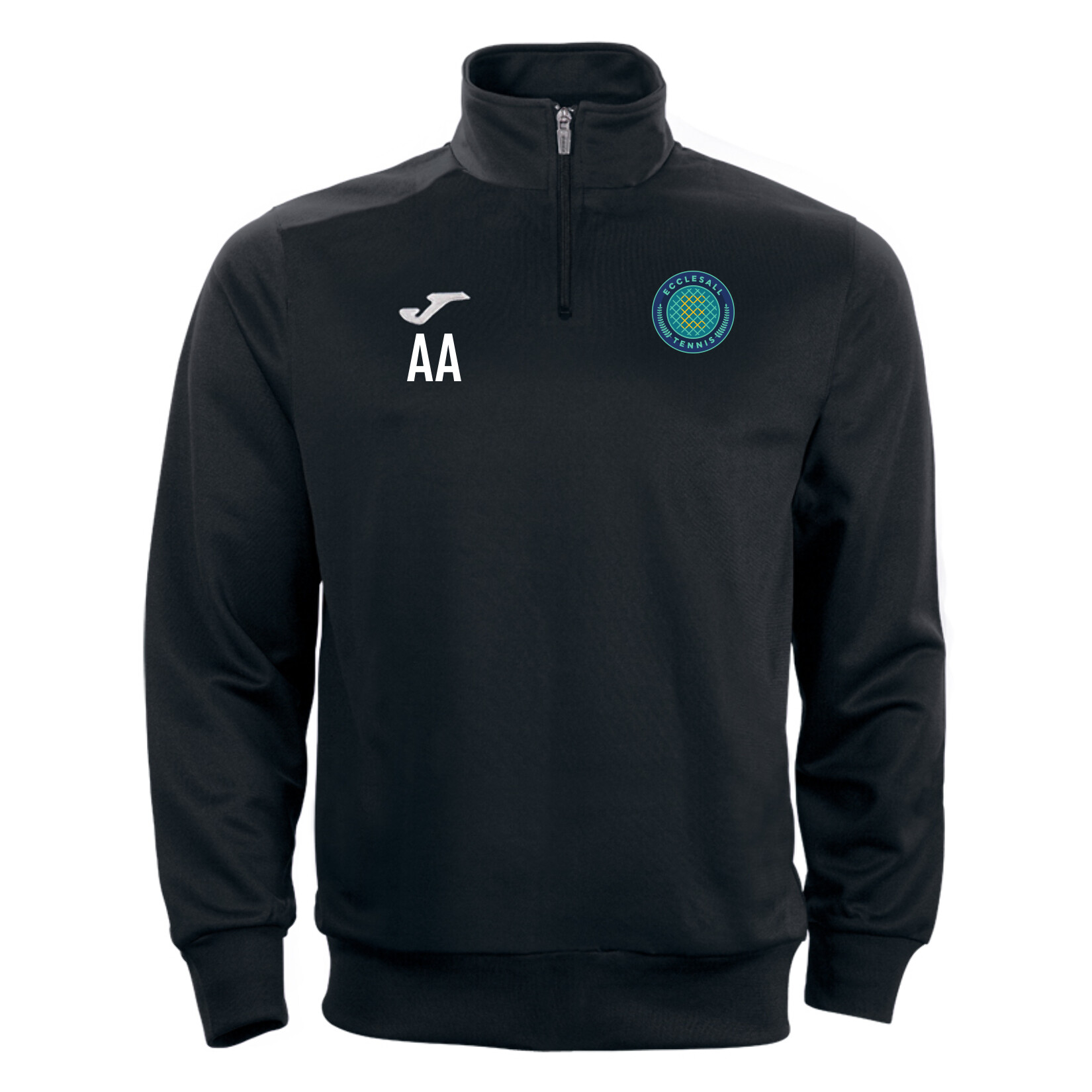 Joma Faraon 1/4 Zip Sweatshirt - Black/White