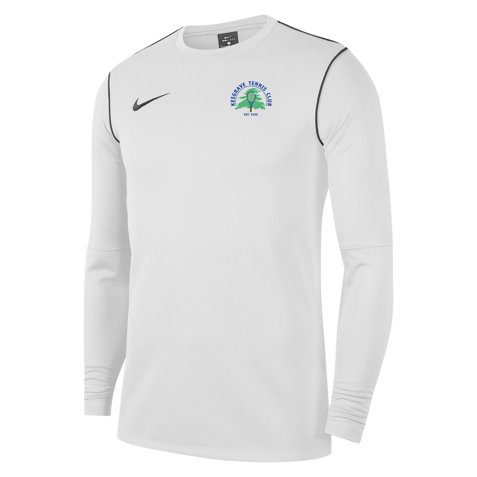 Nike Dri-FIT Park 20 Crew Top - White/Black/Black