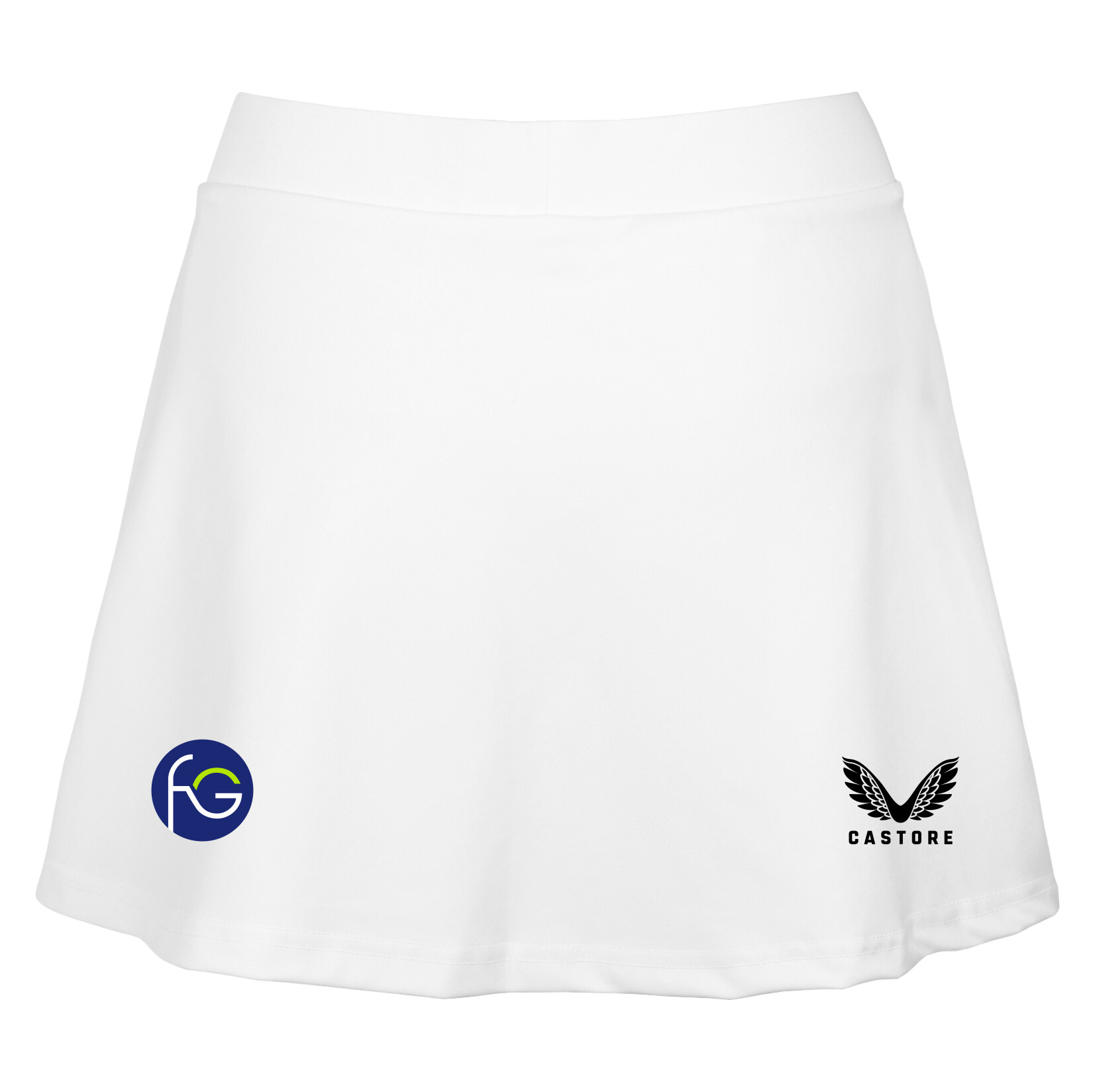 Castore Skort - BRILLIANT WHITE