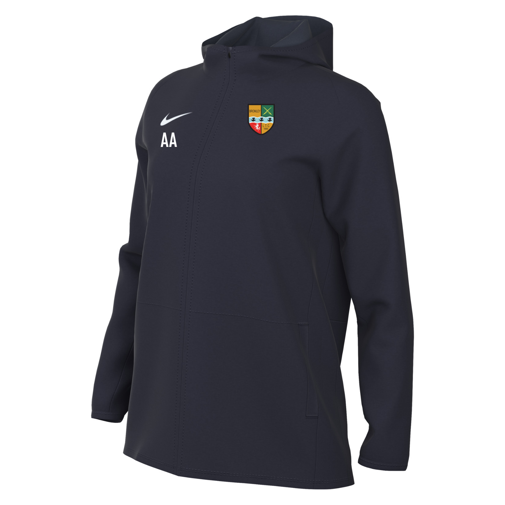Nike Storm-FIT Academy Pro 24 Rain Jacket (W) - Obsidian/White