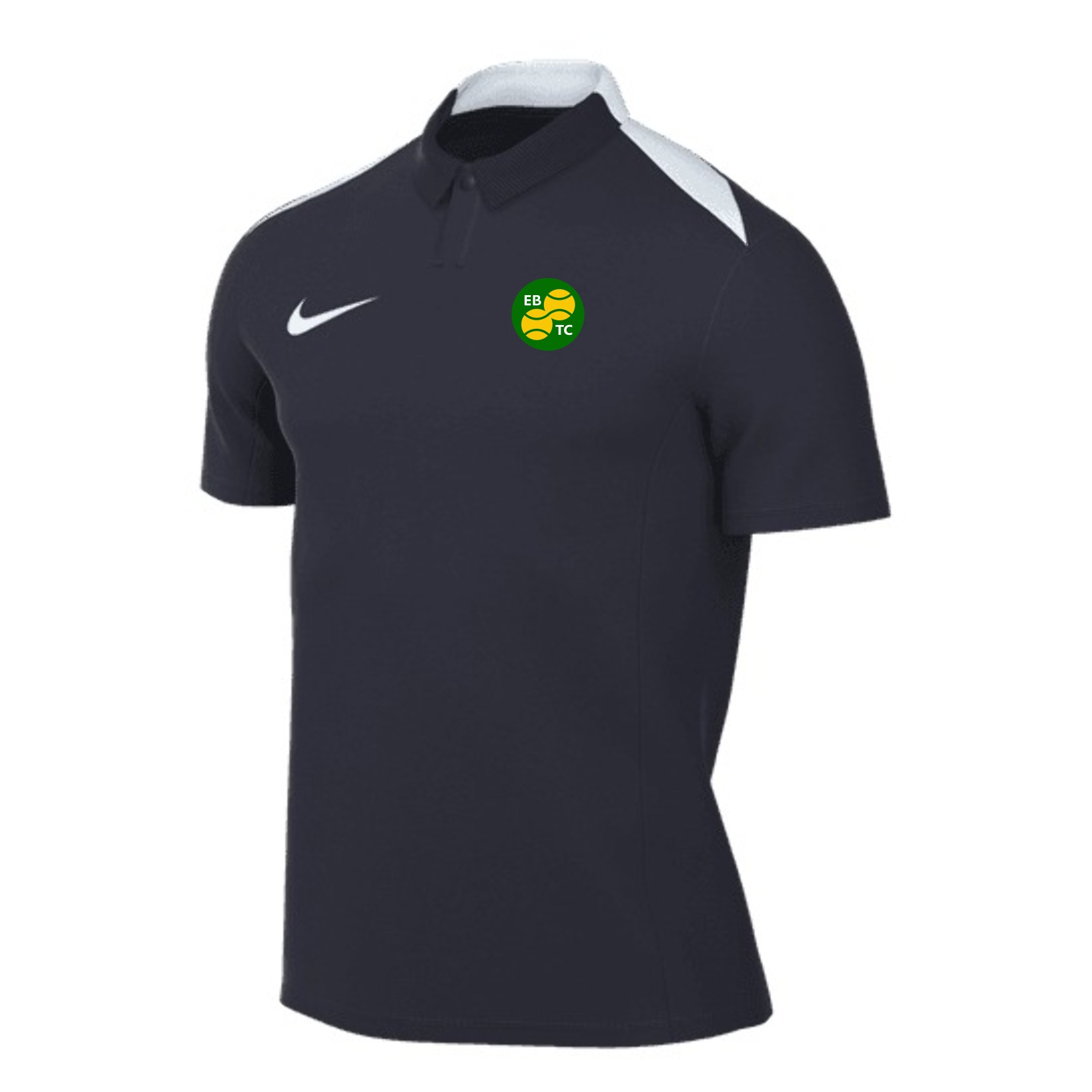 Nike Academy Pro 24 Polo - Obsidian/Obsidian/White/White