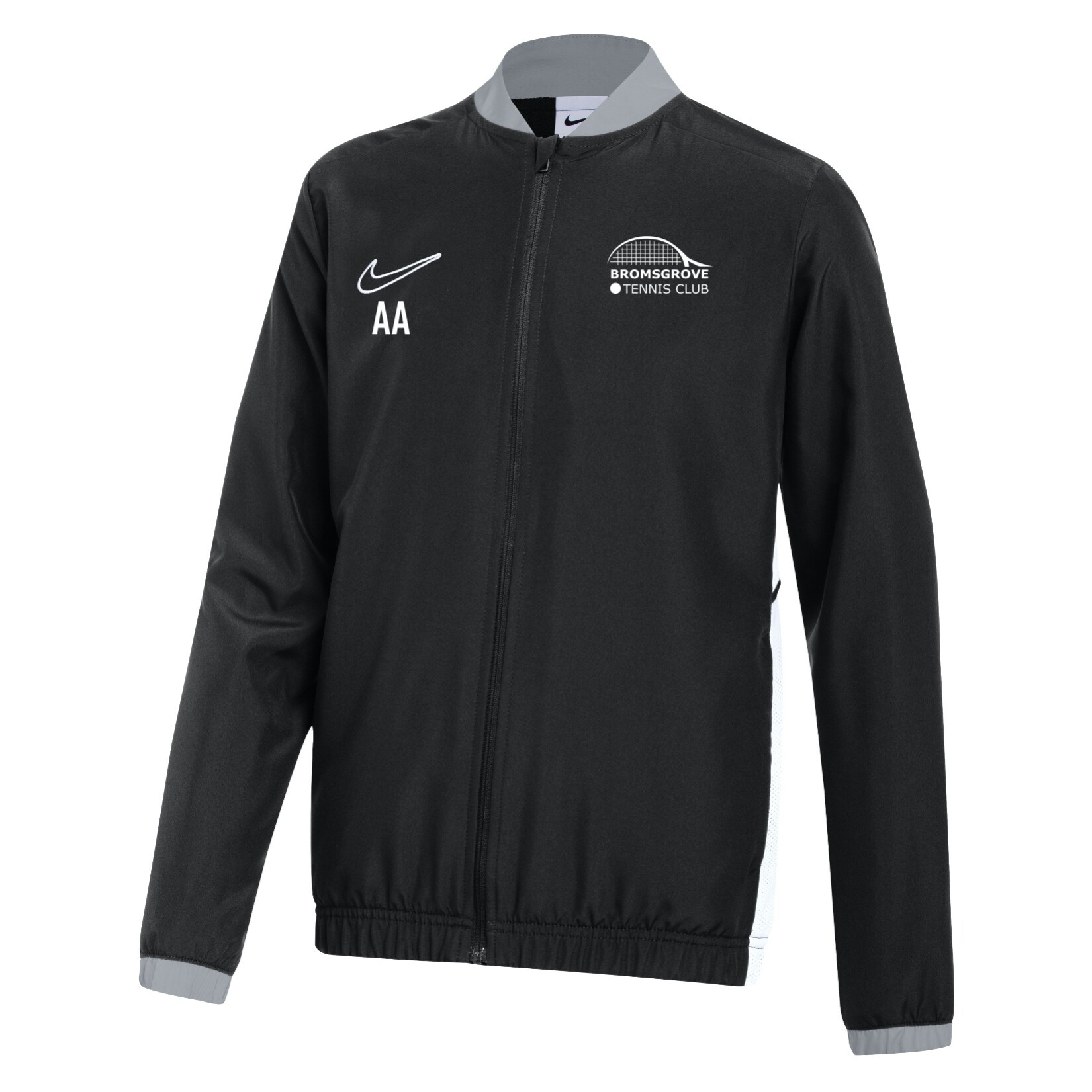 Nike Dri-FIT Academy 25 Woven Track Jacket - Black/White/White