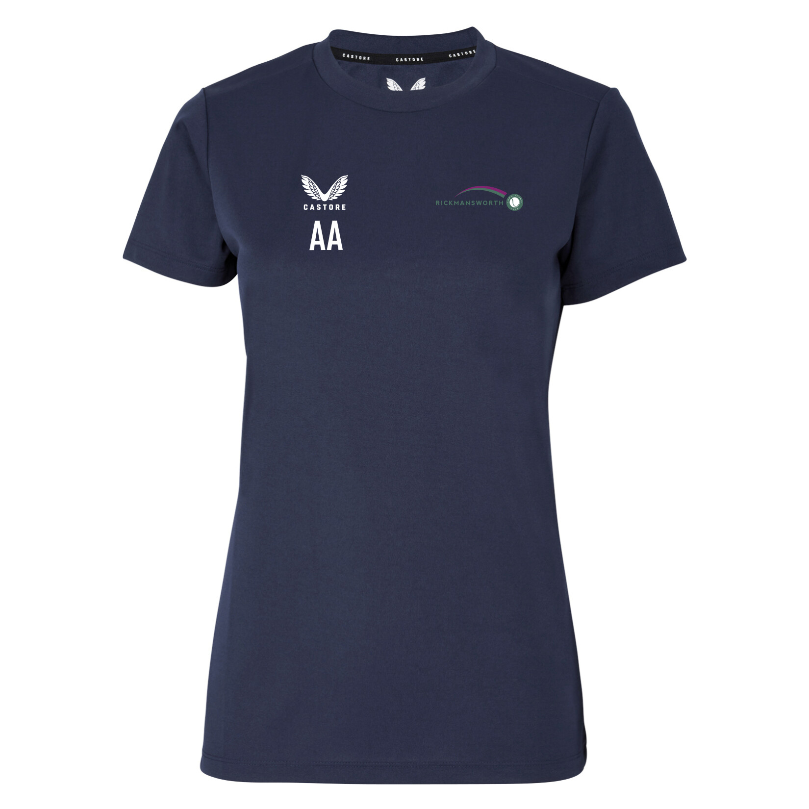 Castore Short Sleeve Womens Training Tee - Navy